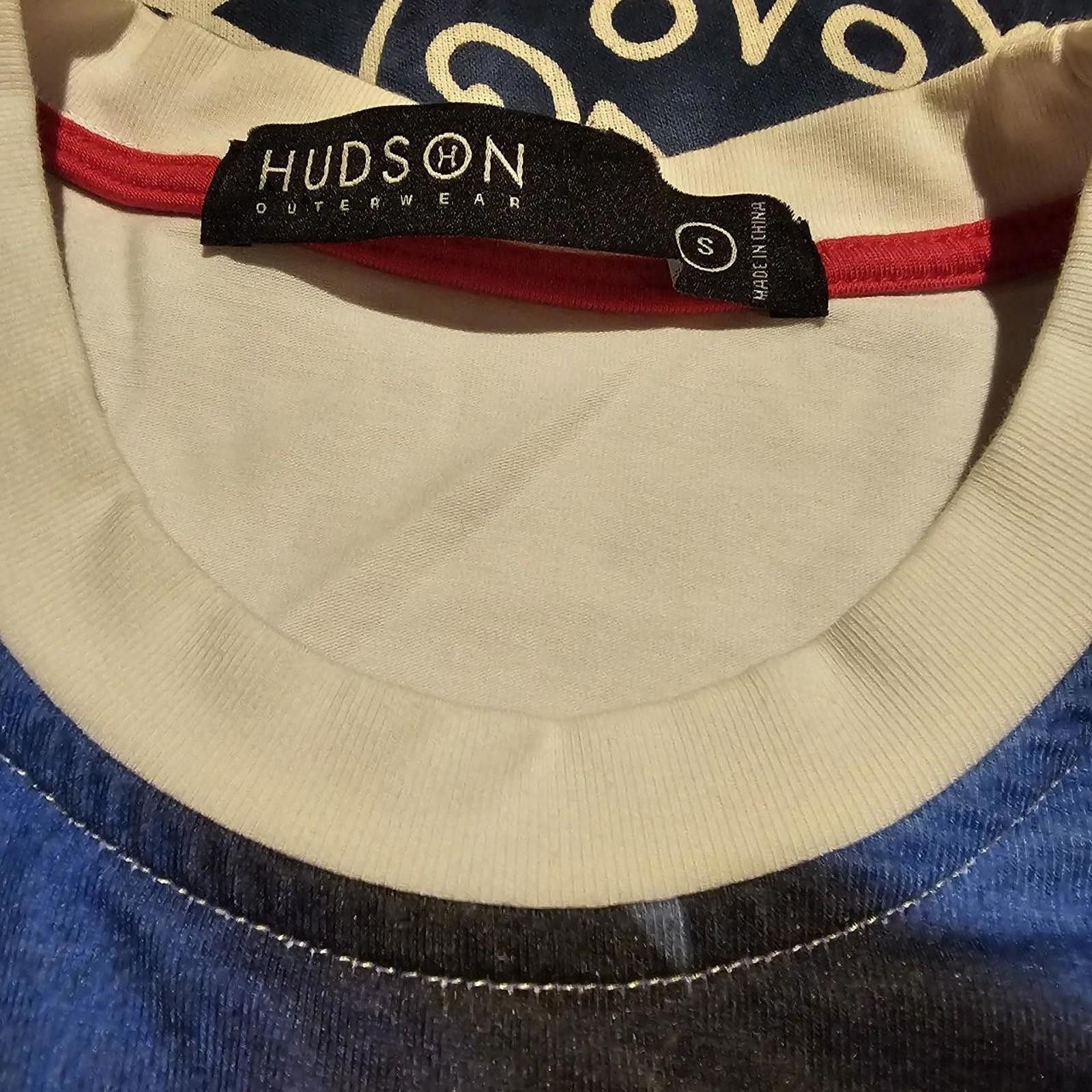 Hudson Hudson Men's Red White and Blue America T-shirt Size US S / EU 44-46 / 1 - 4 Thumbnail