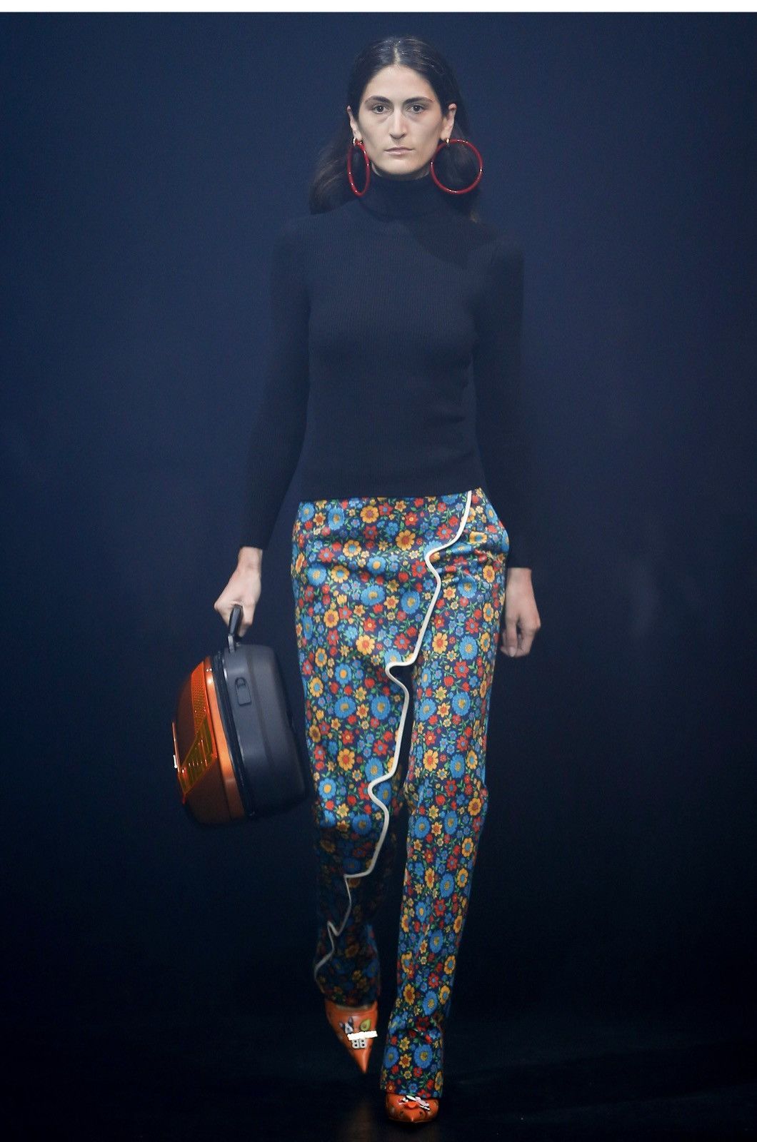 Balenciaga Spring 2018 Runway Floral Layered Trousers Size US 34 / EU 50 - 10 Thumbnail