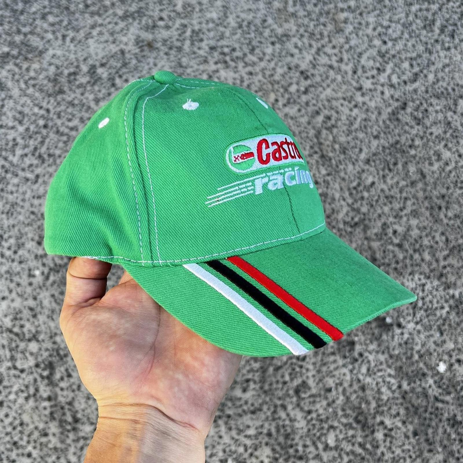 Fox Racing Green Castrol Racing Cap 🏁 Size ONE SIZE - 1 Thumbnail
