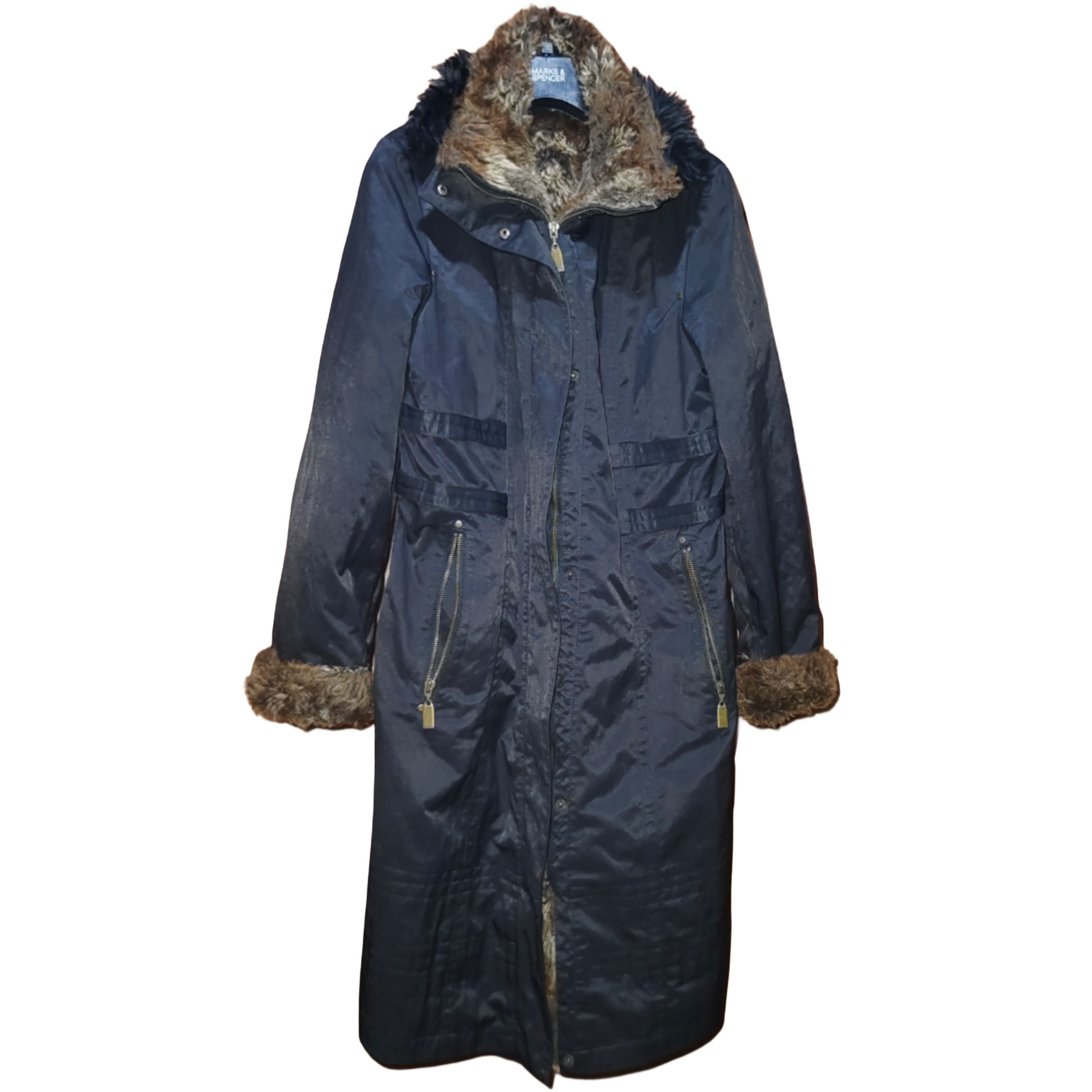 Jones New York Jones New York Fur Coat Size M / US 6-8 / IT 42-44 - 2 Thumbnail