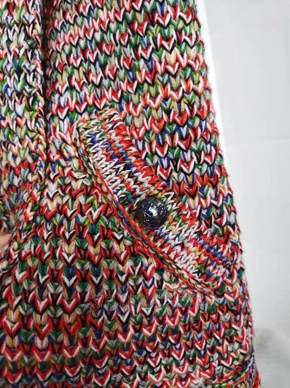 Chanel Chanel Multicolor Wool Short Cardigan for Women . Size L / US 10 / IT 46 - 6 Thumbnail