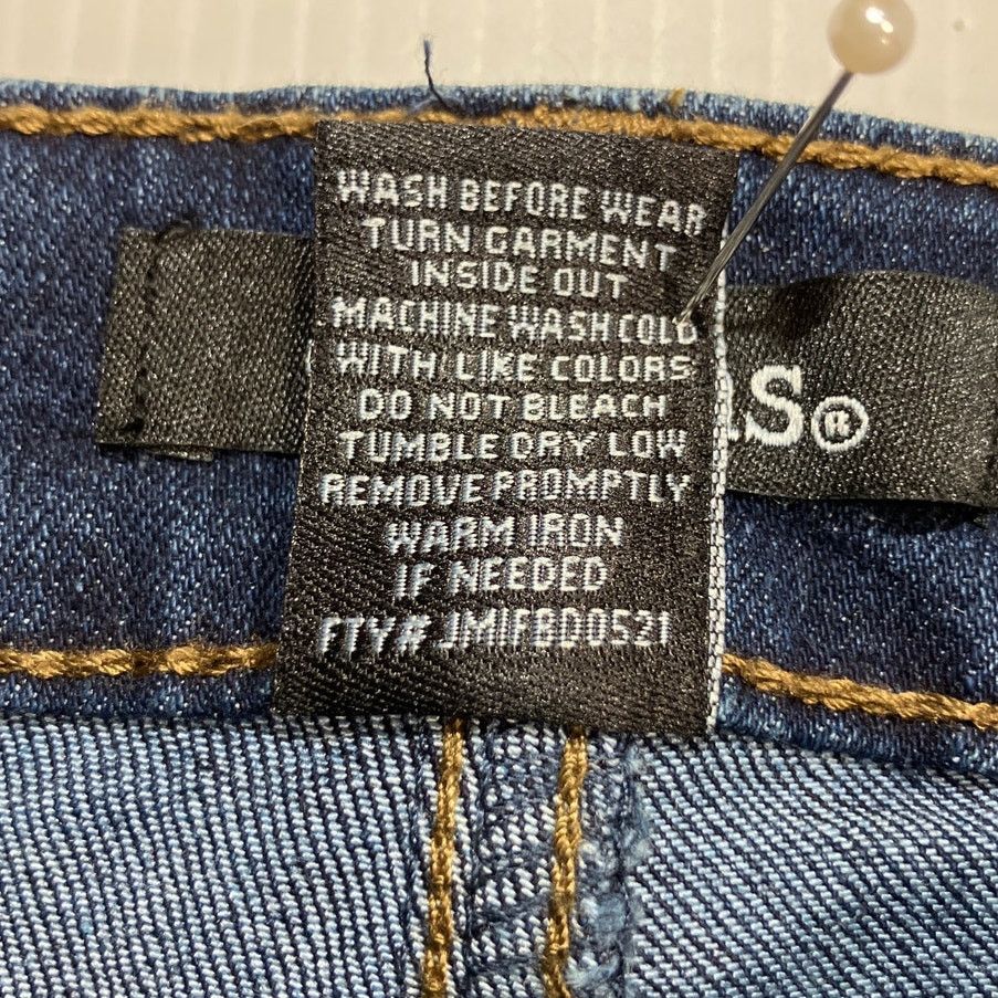 Other d. Jeans Denim Blue Mid Rise Button Fly Slim Capri Jeans 8 Size 30" / US 8 / IT 44 - 6 Thumbnail