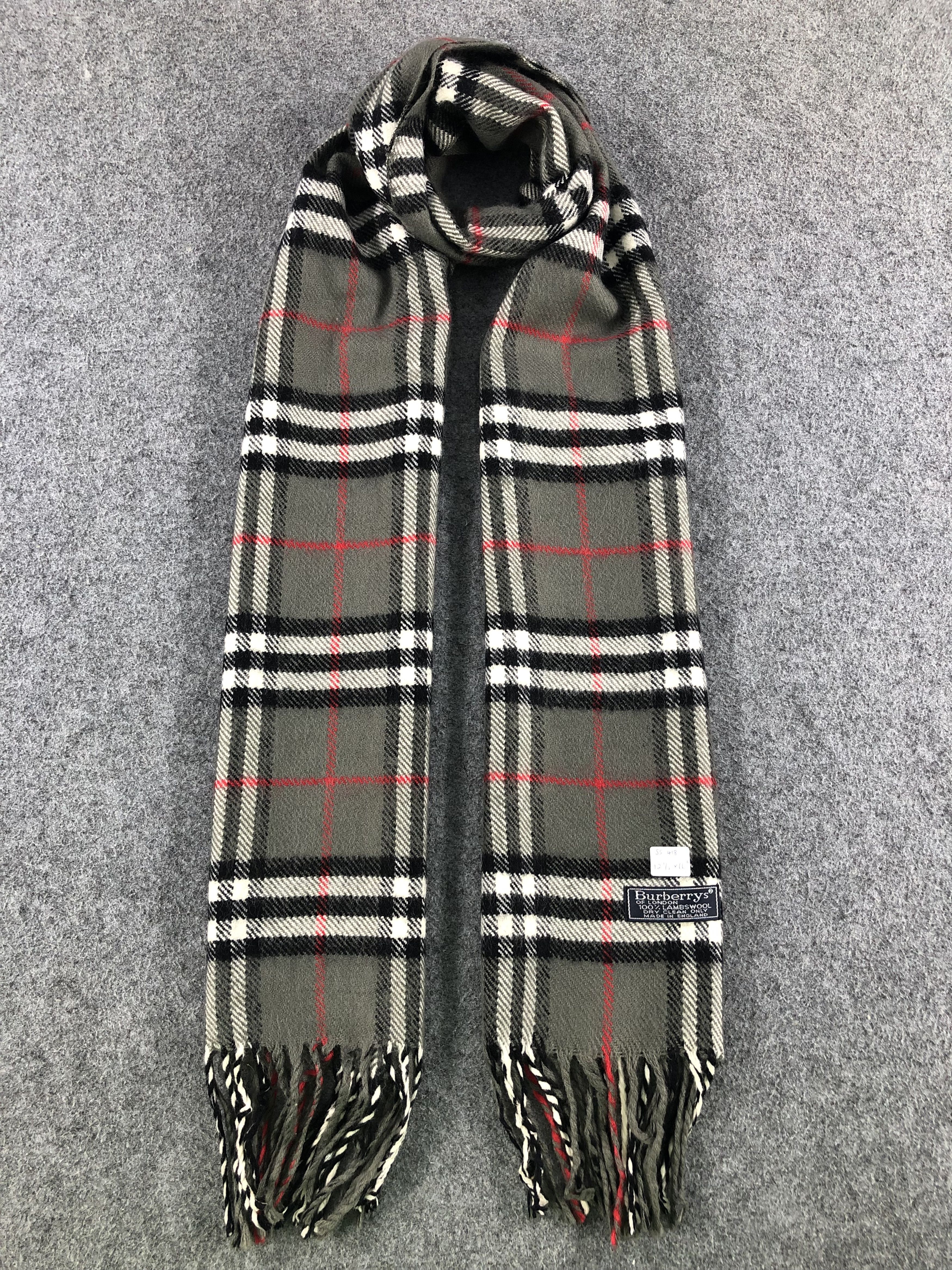 Burberry Burberry Scarf / Muffler / Neckwear Lambswool Size ONE SIZE - 1 Thumbnail