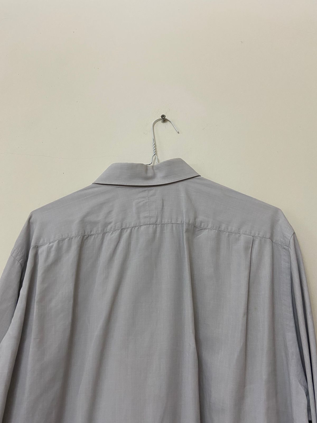 Hermes Hermes Gray Dress Shirt Size 17/43 Rare Classic Size US L / EU 52-54 / 3 - 5 Thumbnail