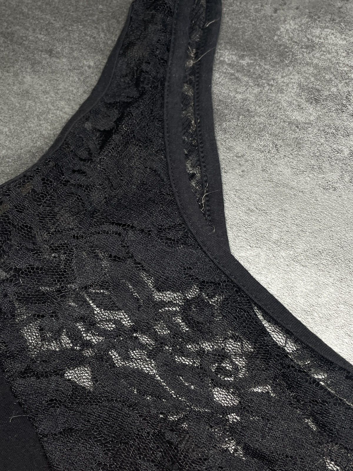 Vintage 💥RARE💥Vintage Y2K Top Rose Lace Avant Garde Aesthetic Size S / US 4 / IT 40 - 5 Thumbnail
