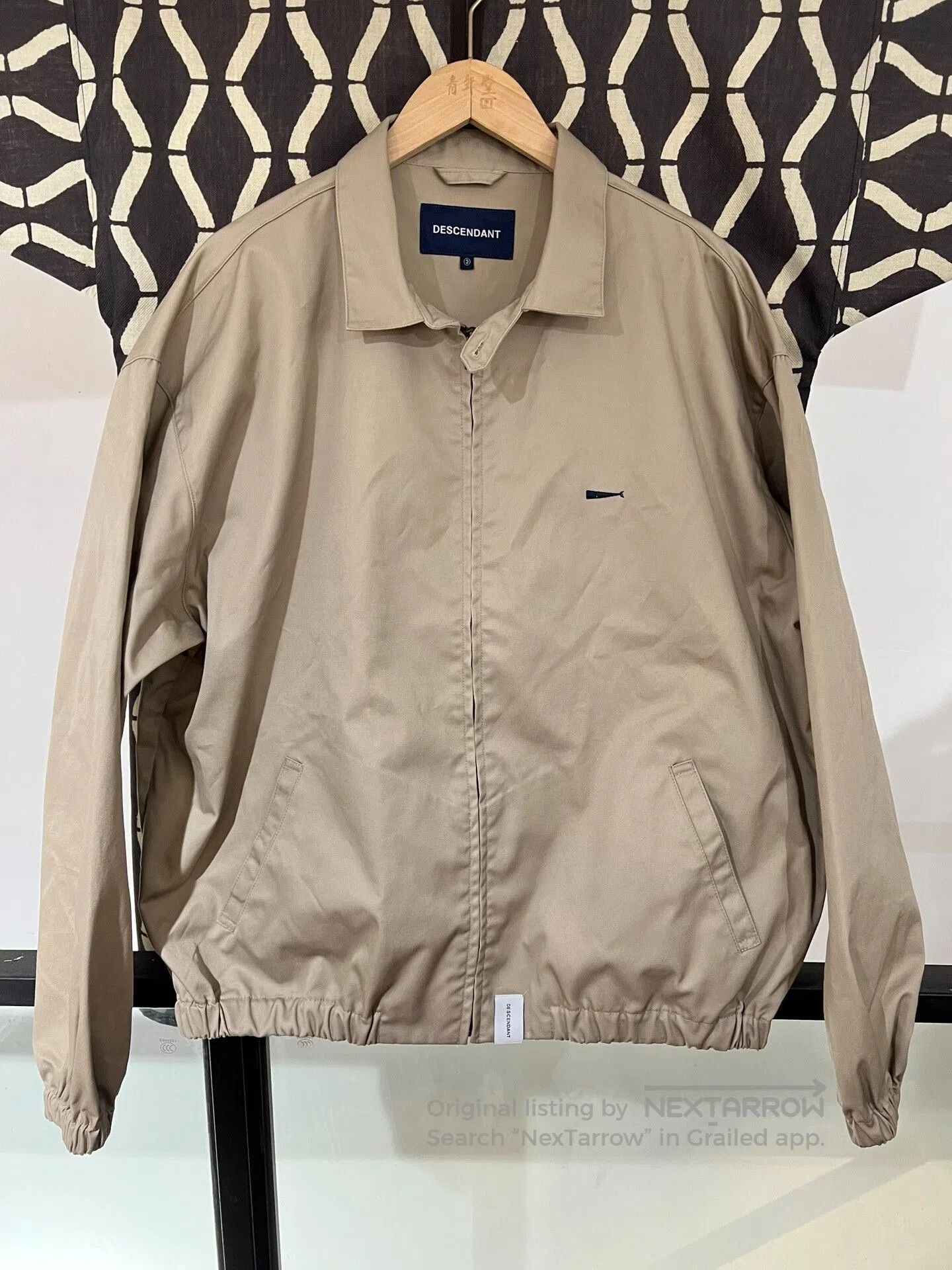 Descendant beige lightweight jacket by DCDT Descendant. Size US L / EU 52-54 / 3 - 1 Thumbnail