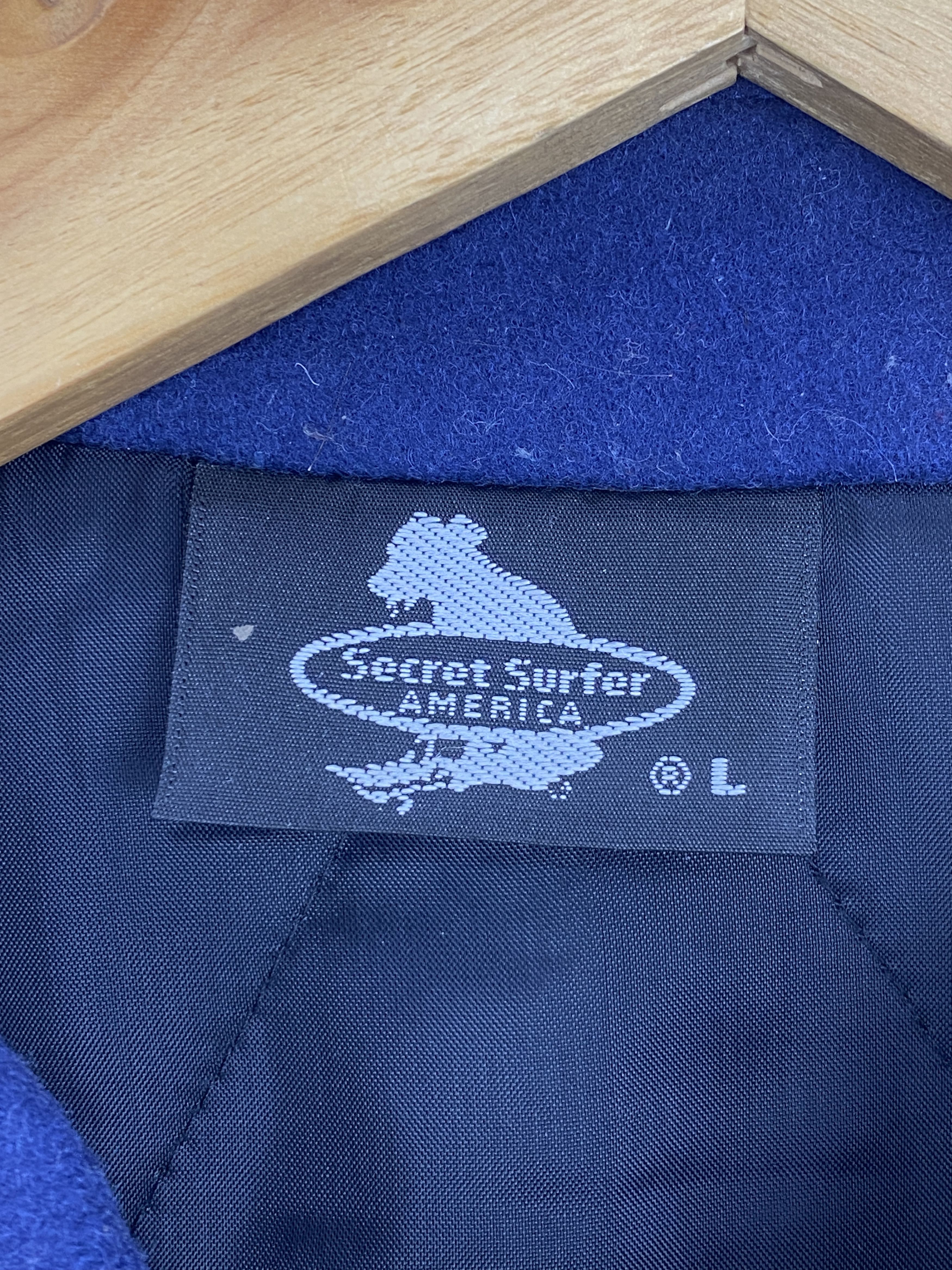 Vintage Vintage Secret Surfer America Bomber Jacket J1897 Size US L / EU 52-54 / 3 - 5 Thumbnail