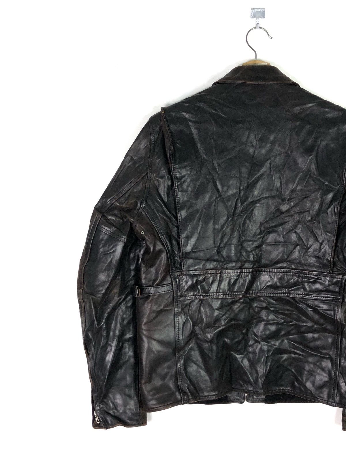 Aero Leathers RARE🔥HORSEHIDE FRONT QUARTER W/ ALPACA WOOL 6-POCKETS Size US M / EU 48-50 / 2 - 11 Thumbnail