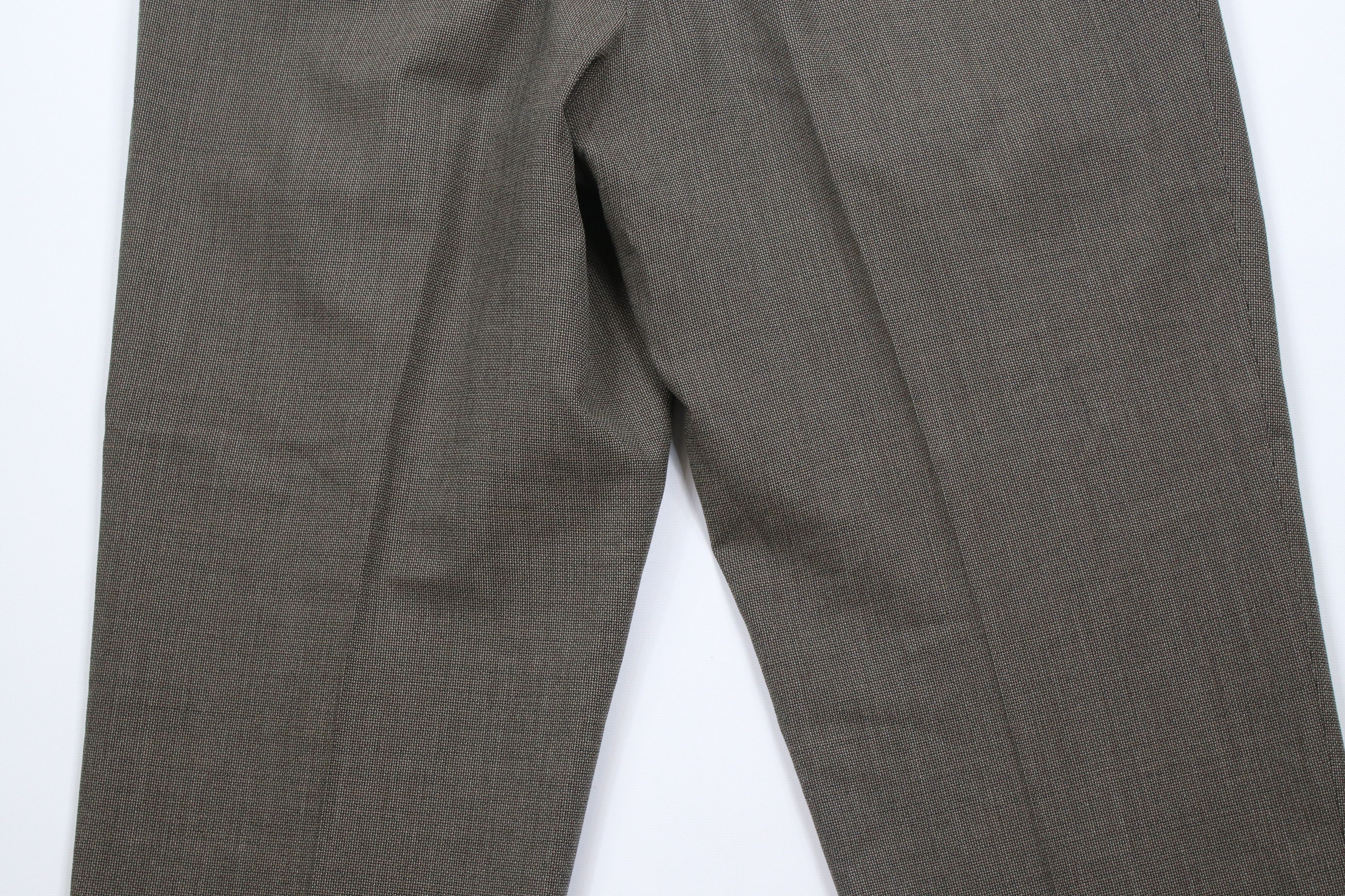 Vintage Vintage 90s Streetwear Pure Virgin Wool Tweed Chino Pants Size US 36 / EU 52 - 14 Thumbnail
