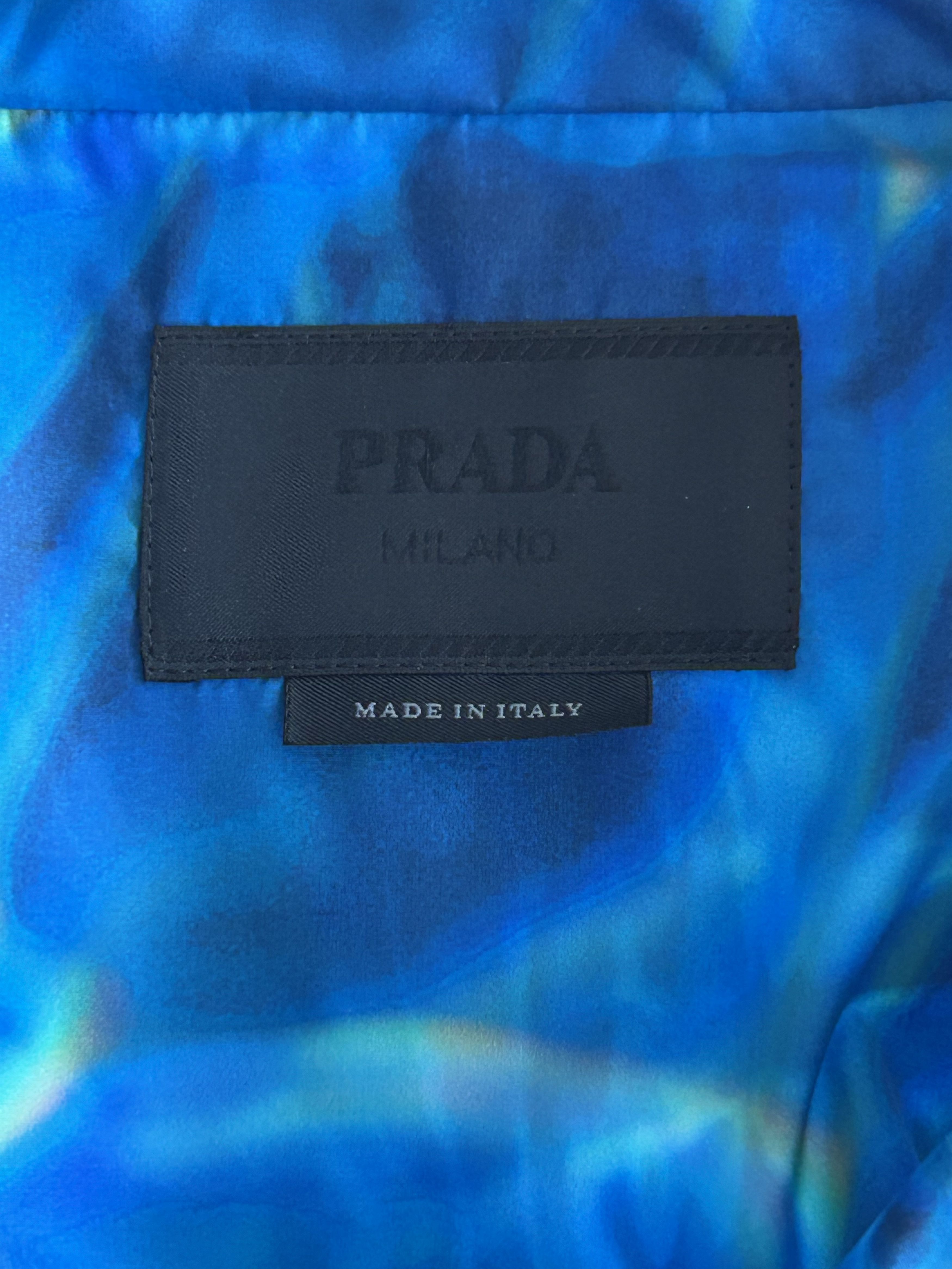 Prada Prada Blue Oceanic Button Up Shirt Size US XXL / EU 58 / 5 - 3 Thumbnail