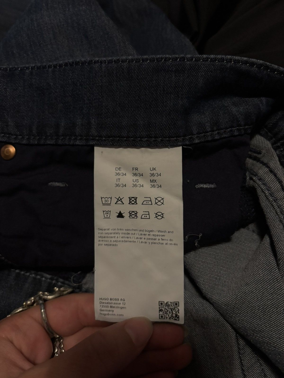 Hugo Boss Vintage Hugo Boss Denim Size US 34 / EU 50 - 5 Thumbnail