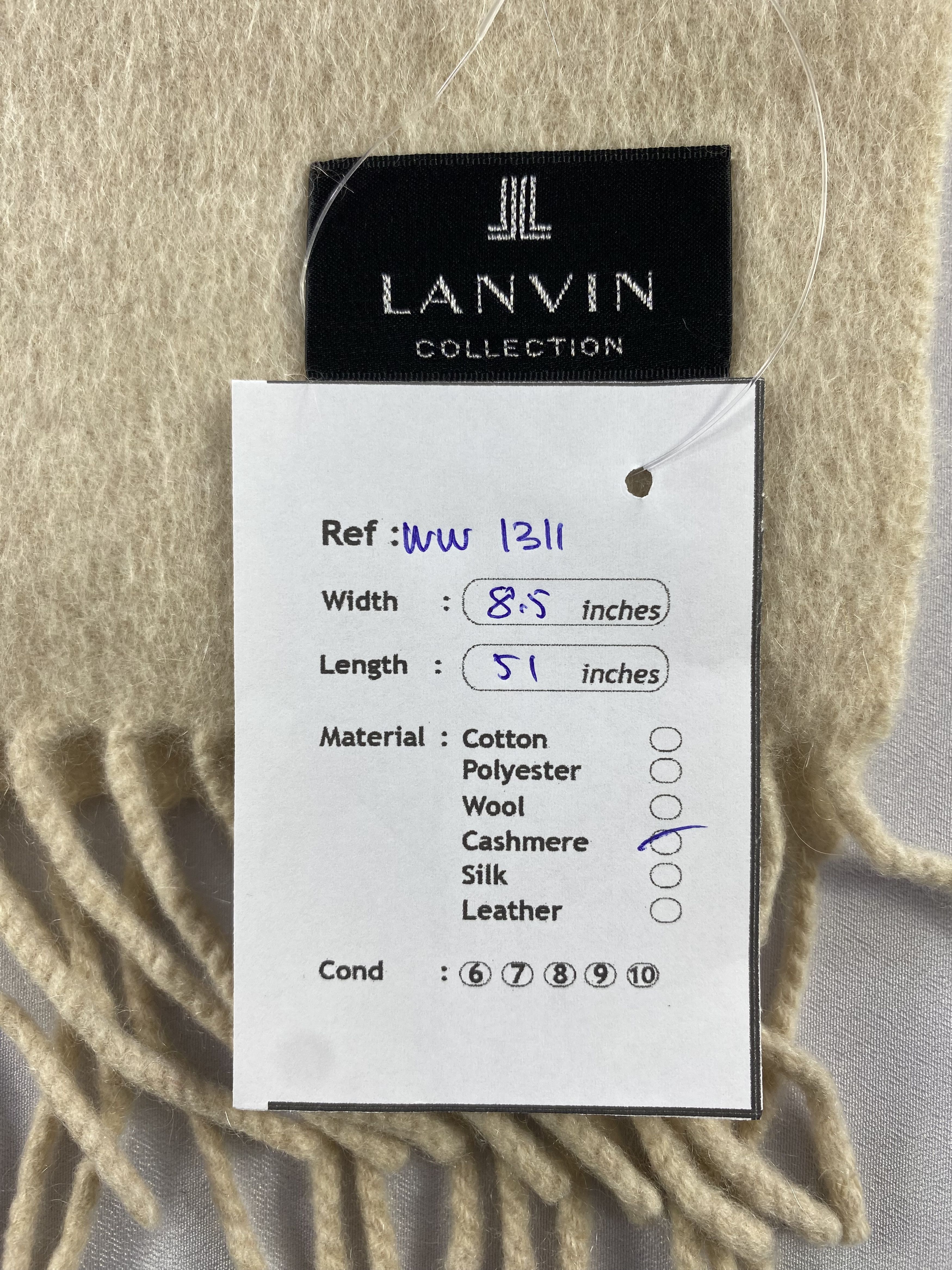 Lanvin Lanvin Scarf / Muffler / Neckwear - WW1311 Size ONE SIZE - 5 Thumbnail