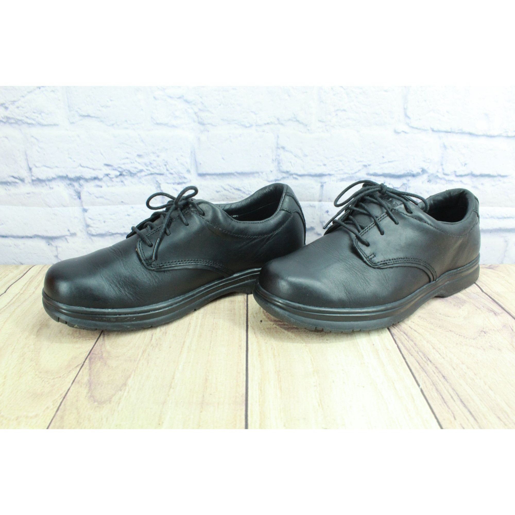 L.L. Bean LL Bean Men’s Black Leather Lace Up Casual Oxford Shoes Size US 8.5 / EU 41-42 - 2 Thumbnail