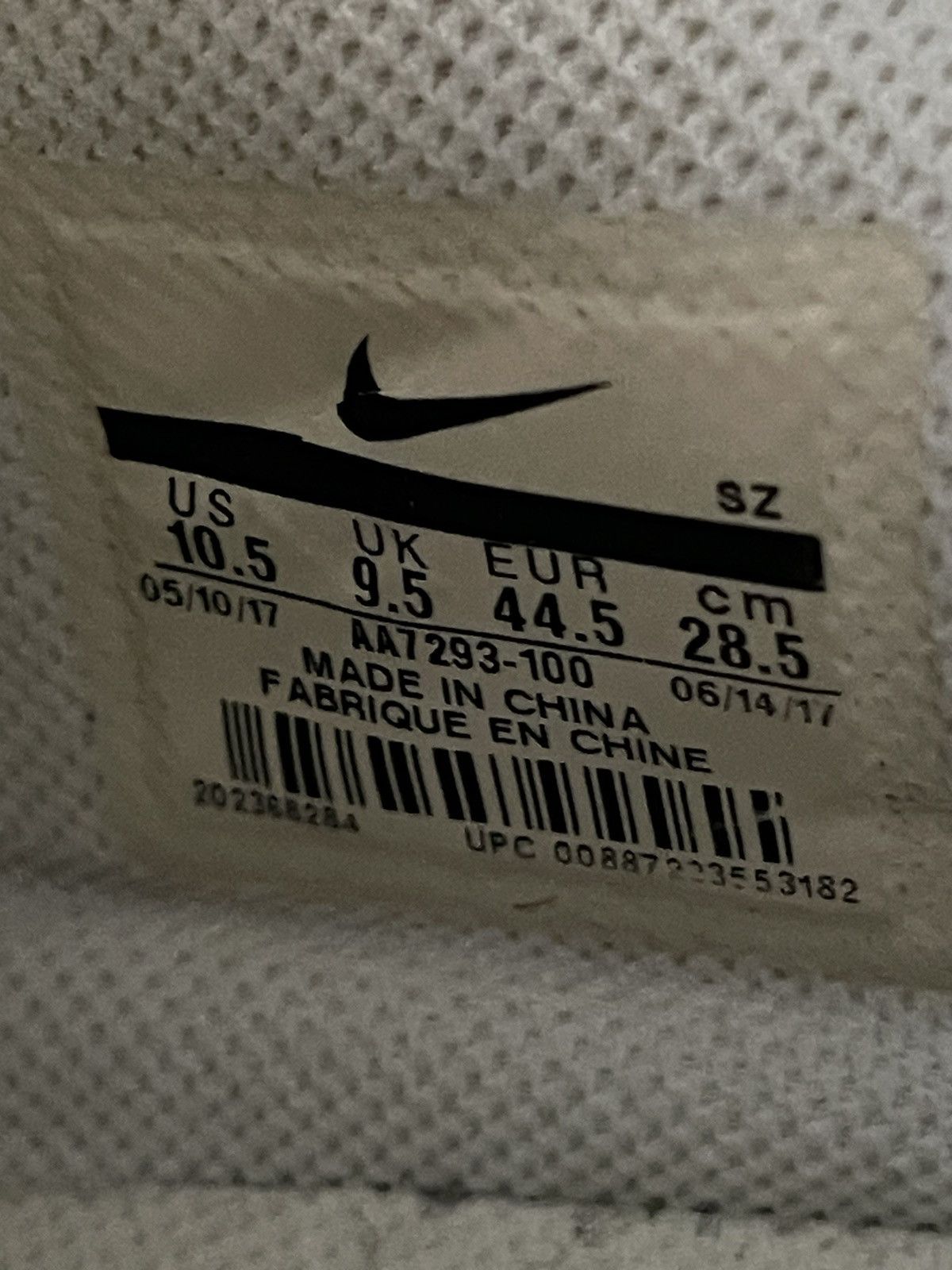 Nike × Off-White The 10 Nike Air Max 90 Off White Size US 10.5 / EU 43-44 - 6 Thumbnail