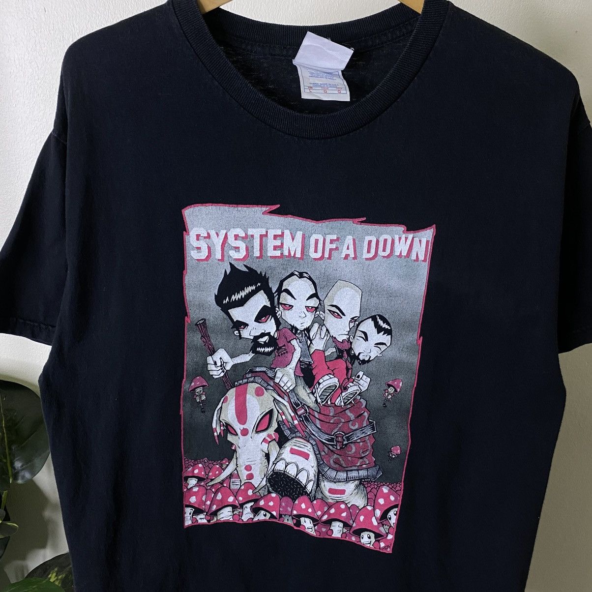 Band Tees Vintage 2000s System Of A Down Band T Shirt Size US L / EU 52-54 / 3 - 2 Thumbnail