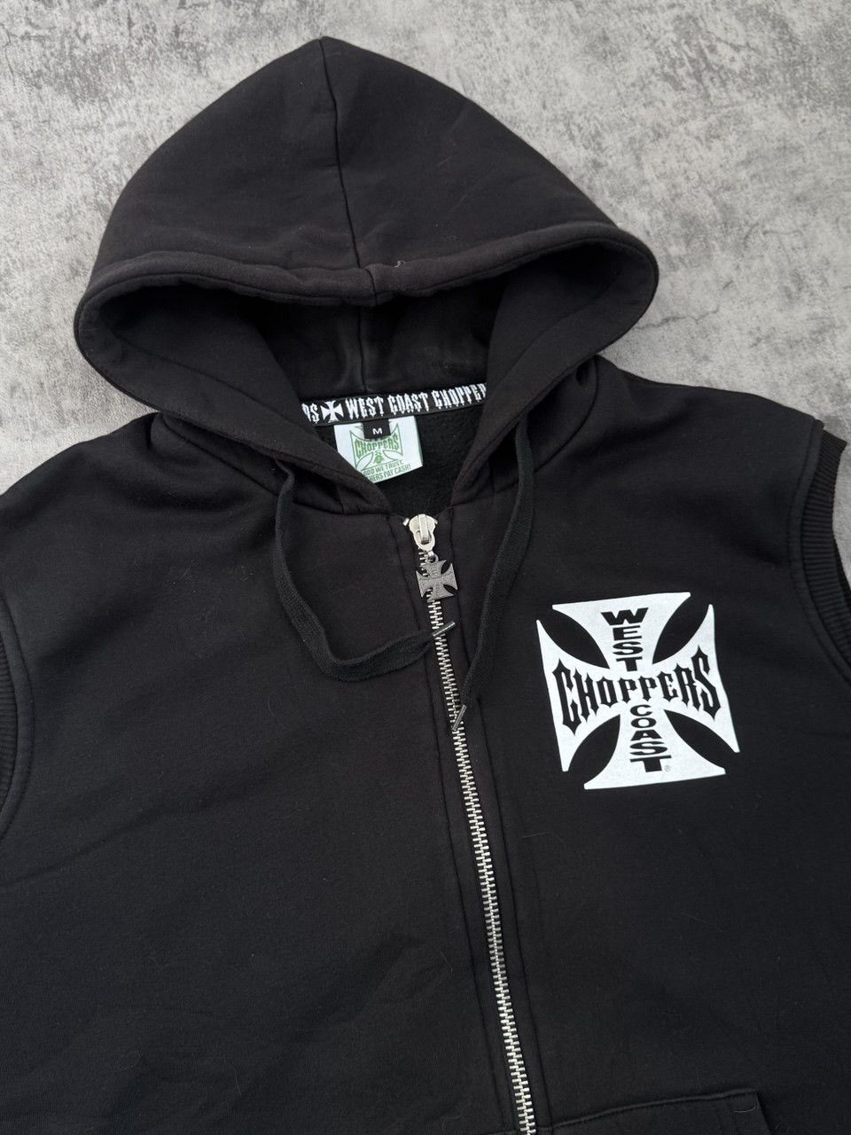 West Coast Choppers 90’S Rare West Coast Choppers Hoodie OG Print Crazy Y2k Size US M / EU 48-50 / 2 - 4 Thumbnail