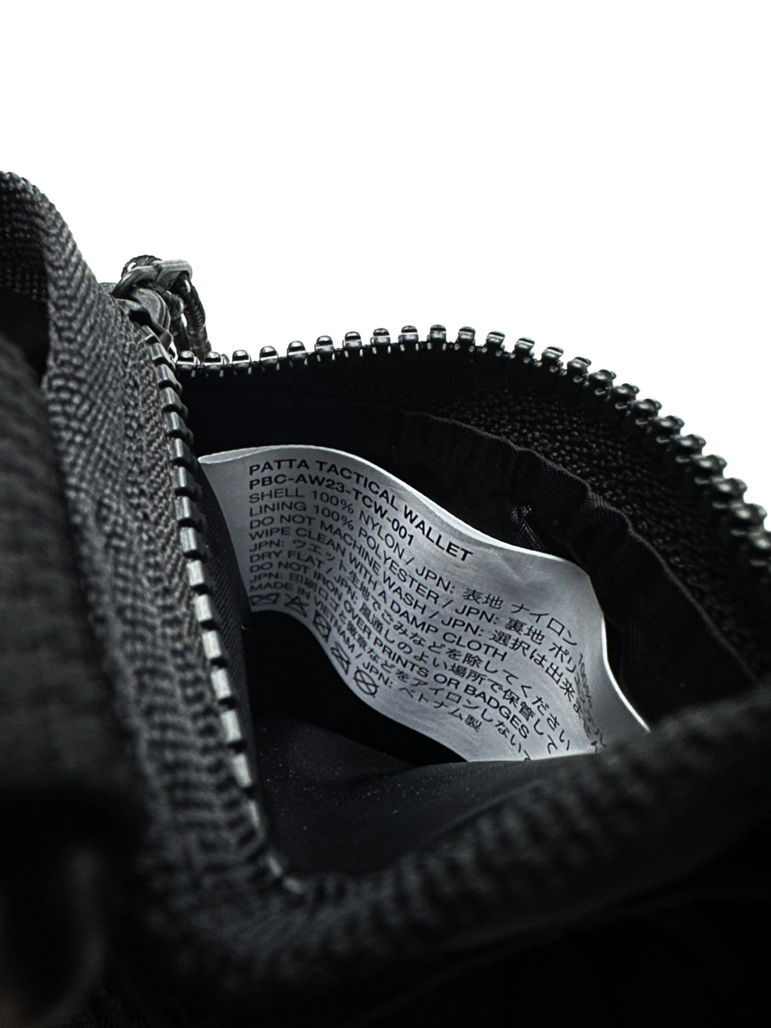 Patta Patta Black tactical wallet Size ONE SIZE - 5 Thumbnail