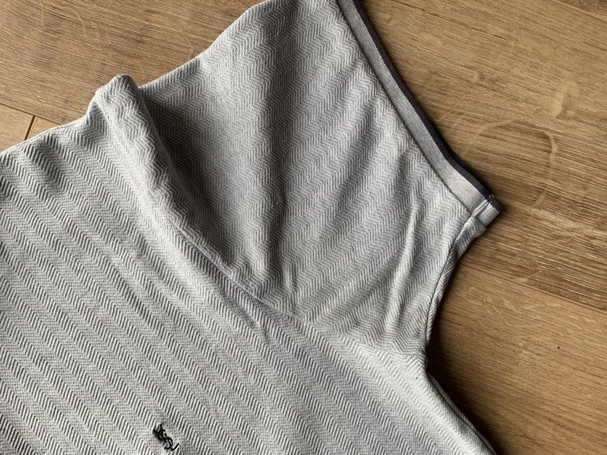 Vintage × Yves Saint Laurent Vintage Yves Saint Laurent Mini Logo Polo t-shirt Size US XL / EU 56 / 4 - 4 Thumbnail