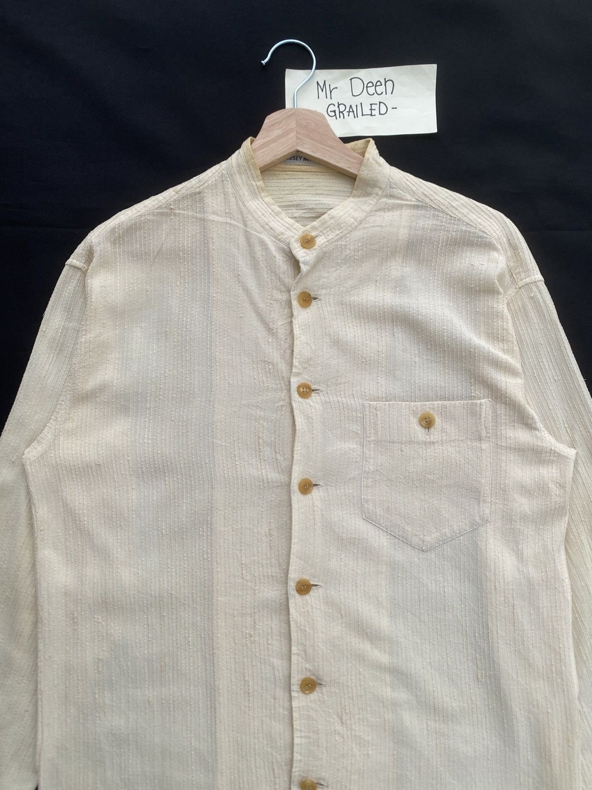 Issey Miyake Rare Vintage 90s Issey Miyake Men Longsleeve Buttons Shirt Size US M / EU 48-50 / 2 - 1 Thumbnail