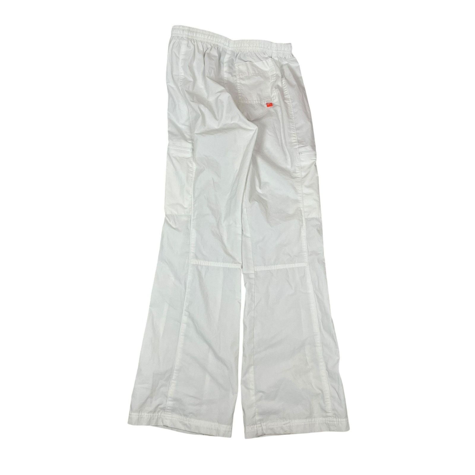 Nike × Vintage Nike Women's White Swoosh Pockets Wide Leg Track Pant XS Size 30" / US 8 / IT 44 - 6 Thumbnail