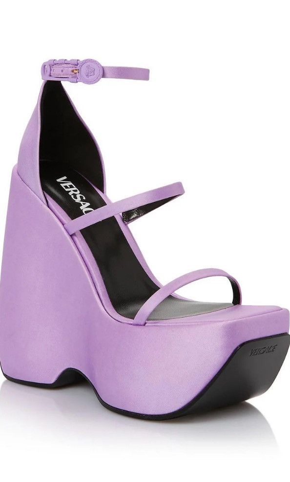 Versace Versace Tri-Platform Sandal Size US 7.5 / IT 37.5 - 3 Thumbnail