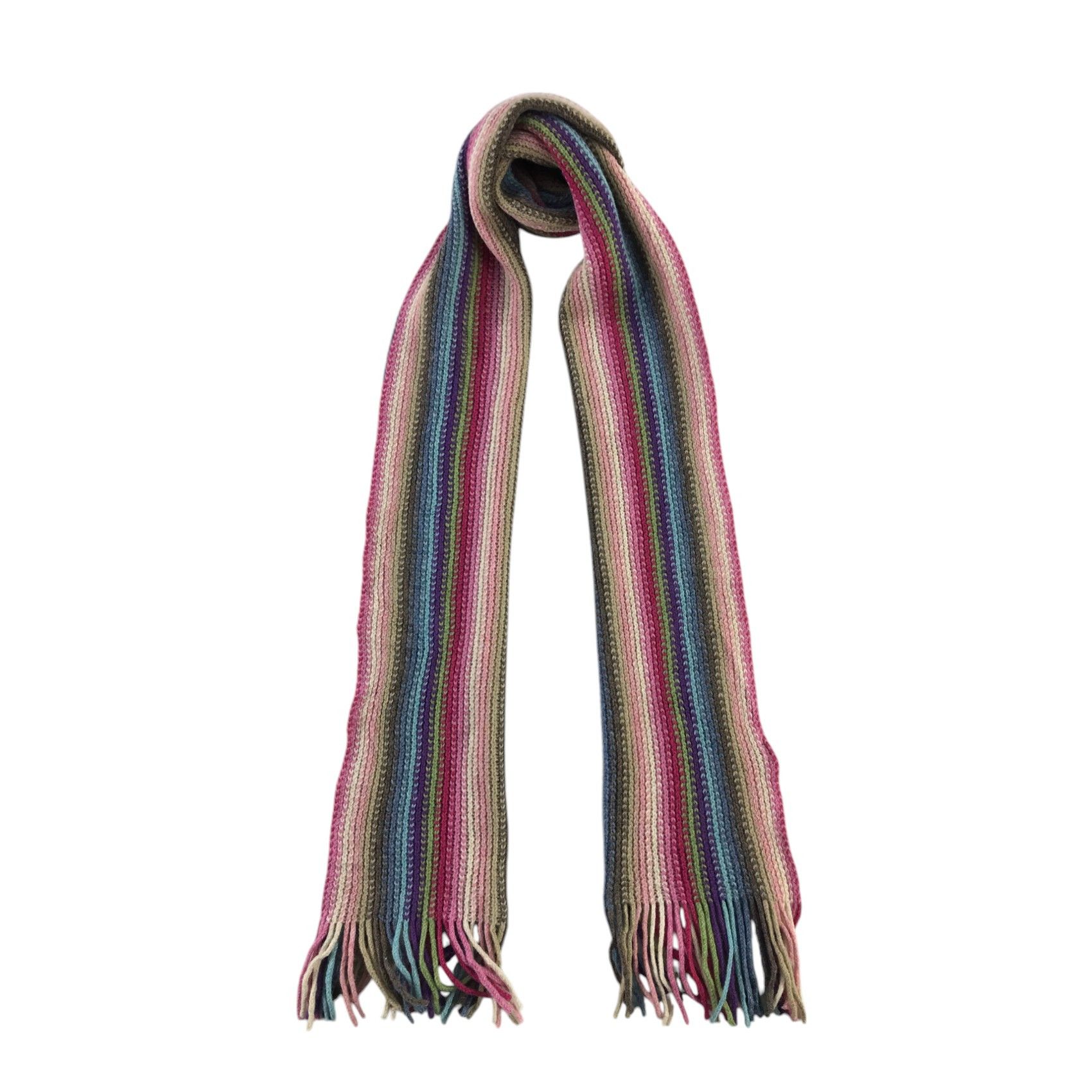 Paul Smith × Vintage Paul Smith Scarf / Muffler / Neckwear - WW2100 Size ONE SIZE - 1 Thumbnail