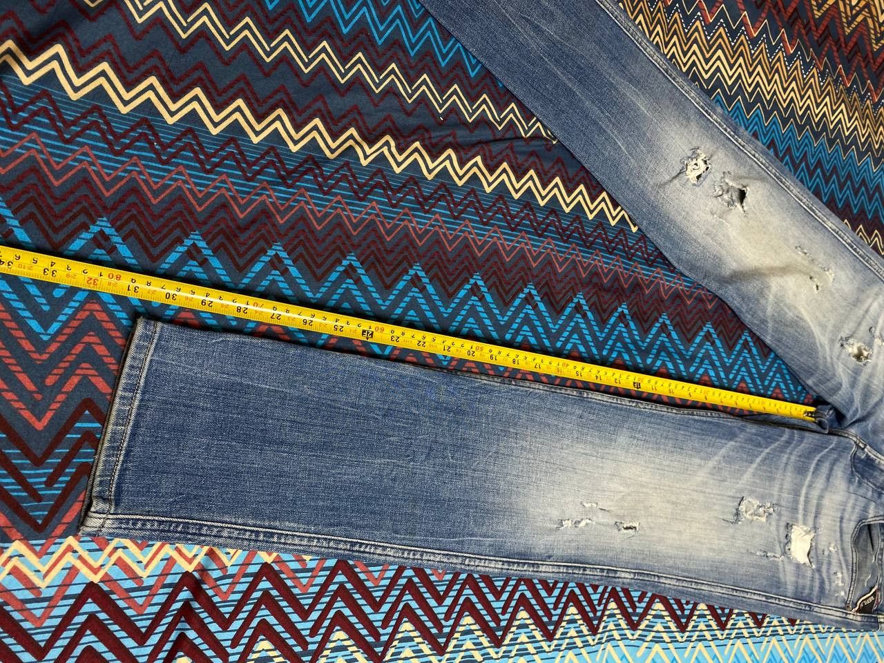 Replay × Vintage Vintage Replay Flared Distressed Jeans Size US 29 - 9 Thumbnail
