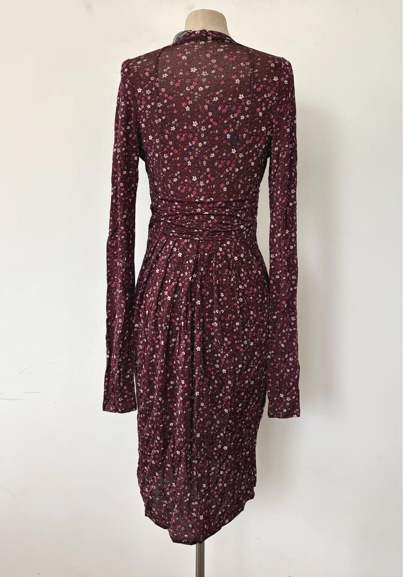 Liu Jo Liu Jo Floral Dress with Sequin Embellishments Ｑ21 Size M / US 6-8 / IT 42-44 - 7 Thumbnail
