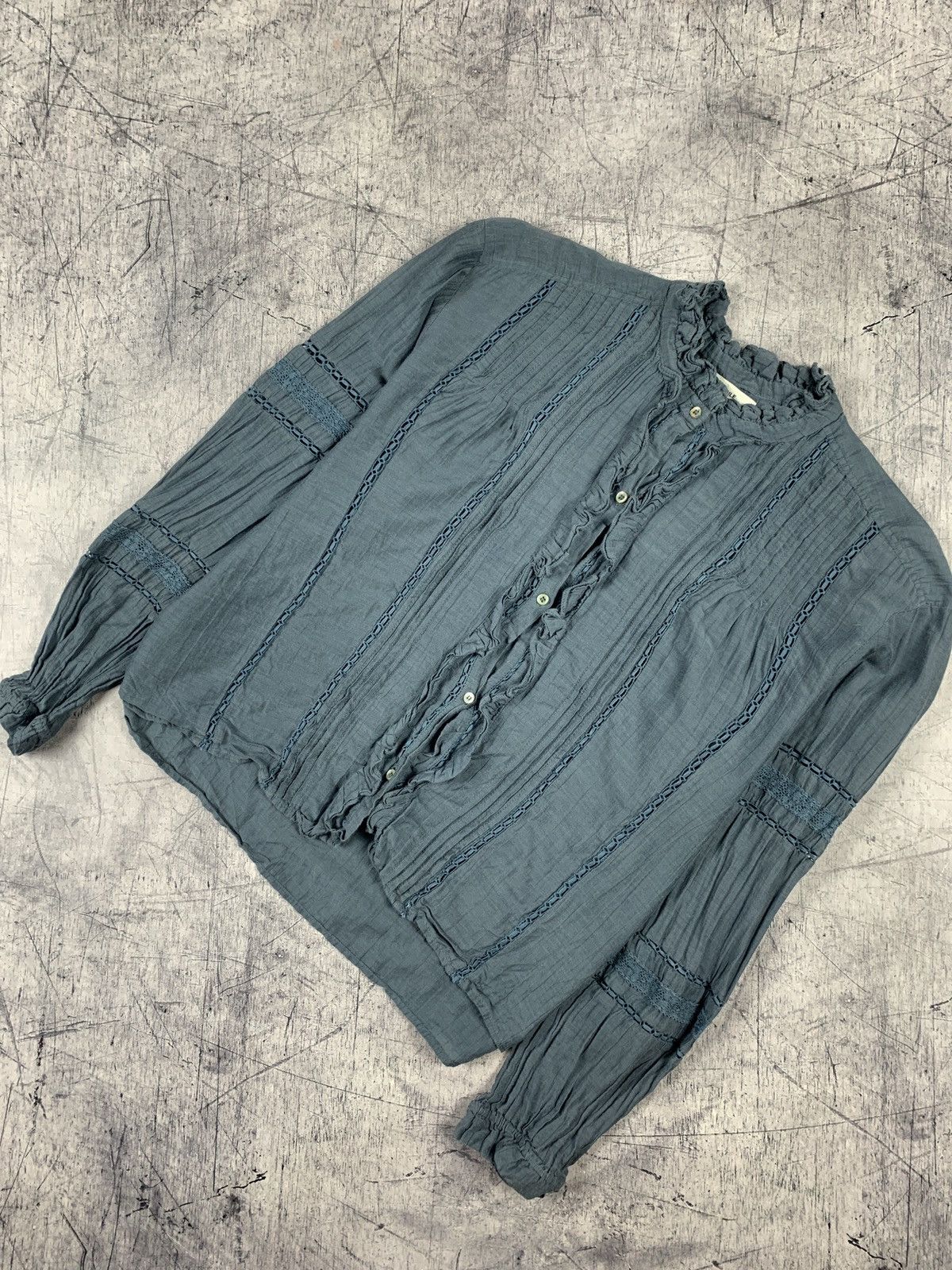 Isabel Marant Etoile Isabel Marant Etolie Shirt Blouse Size 34 Ruffle Avant Garde Size XXS / US 00 / IT 34 - 1 Thumbnail
