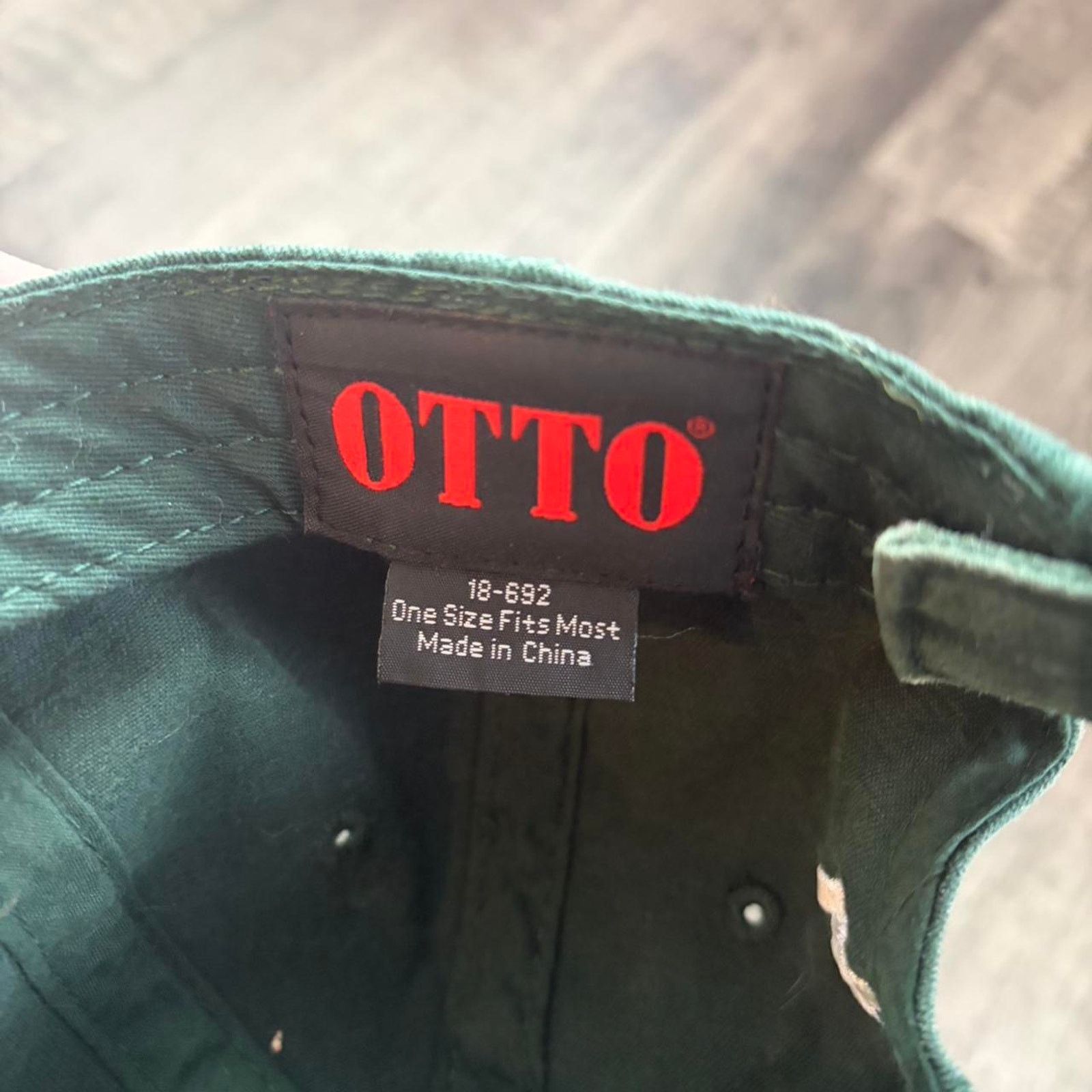 Otto WOOF Green Hat Size ONE SIZE - 5 Thumbnail