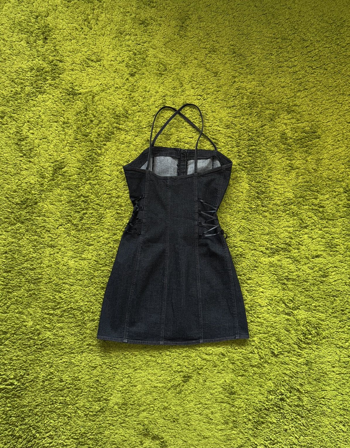 Hysteric Glamour J’s Exte vintage avant garde corset denim mini dress Size M / US 6-8 / IT 42-44 - 6 Thumbnail