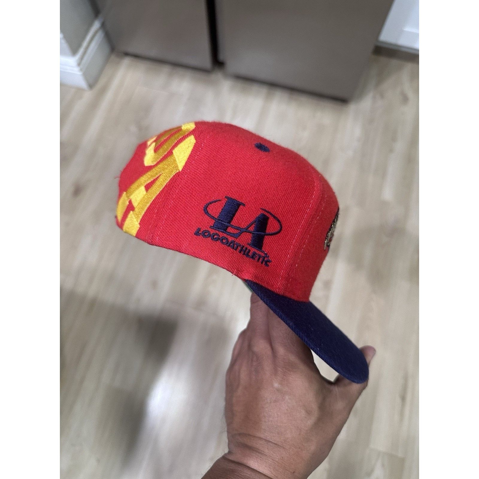 Logo Athletic Vintage Florida Panthers Big Logo Snapback Logo Athletic Hat Size ONE SIZE - 4 Thumbnail