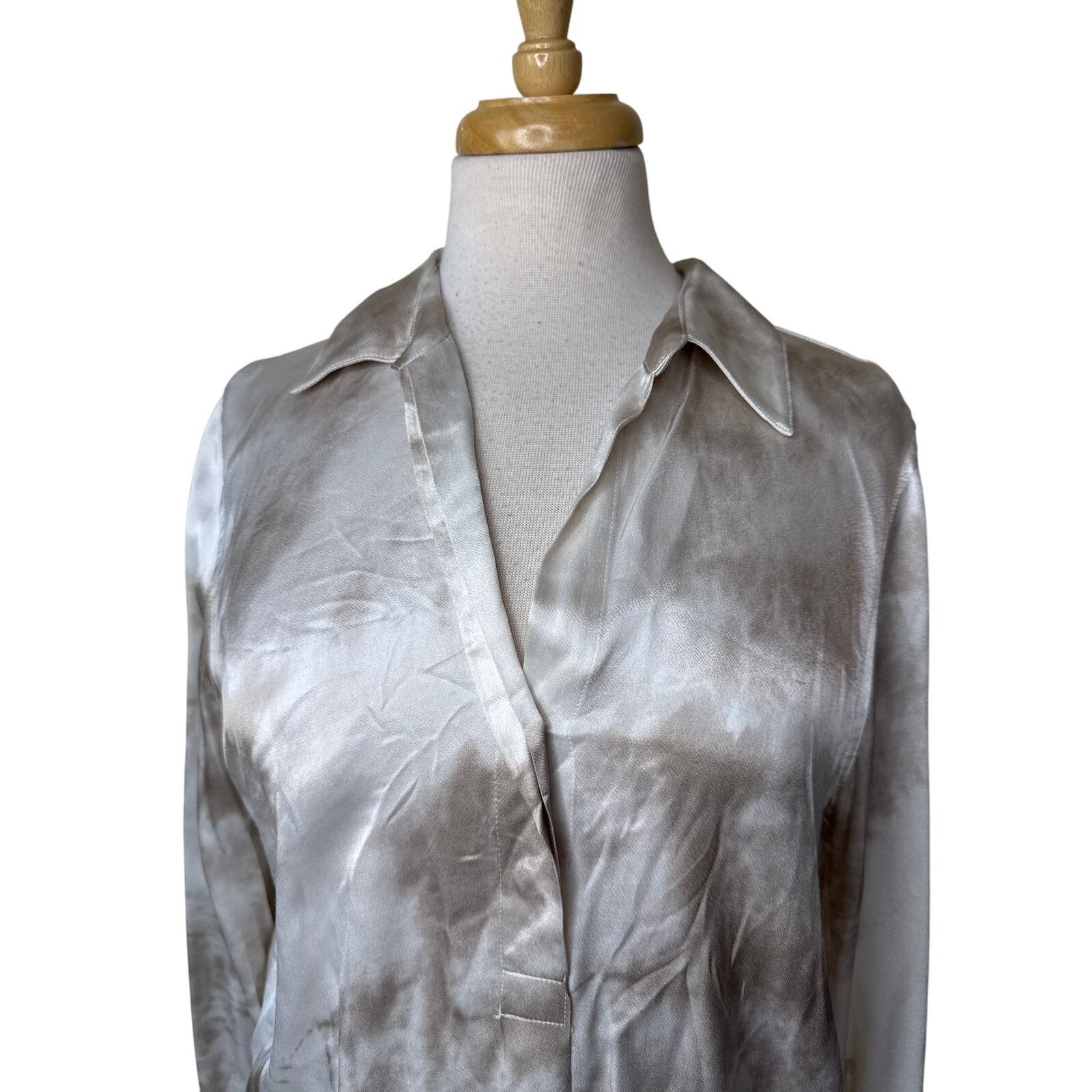 Rails RAILS Nissa Collared Pullover Top In Ivory Storm Size SMALL Size S / US 4 / IT 40 - 5 Thumbnail
