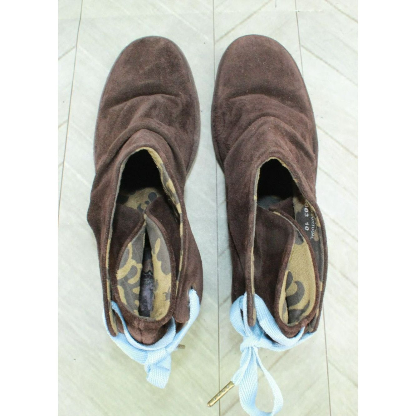 Fly London Fly London Yebi Women's Suede Round Toe Wedge Ankle Boots Size US 10 / IT 40 - 7 Thumbnail