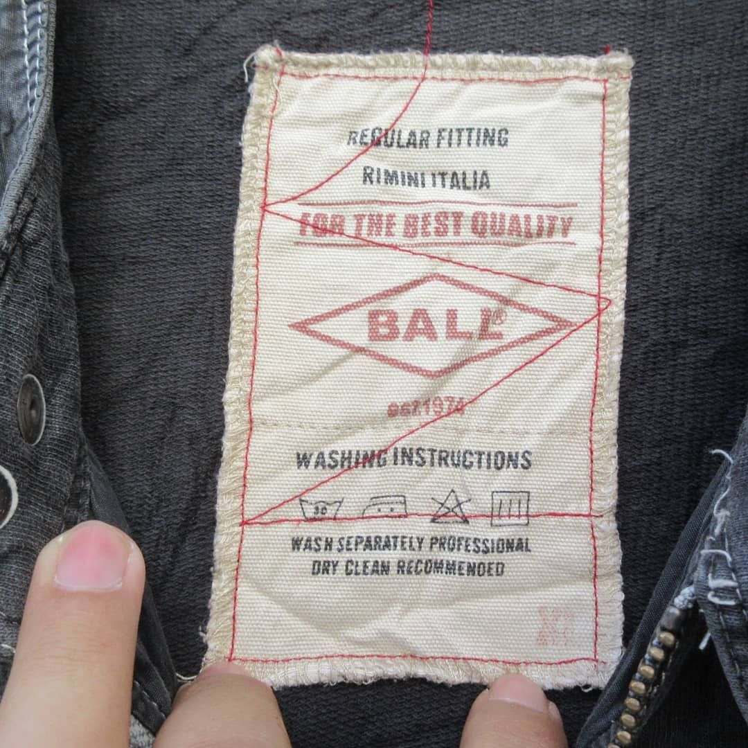 BAL Vintage Ball Rimini Of Italia Casual Paninaro Boys stuff Size US XL / EU 56 / 4 - 2 Thumbnail