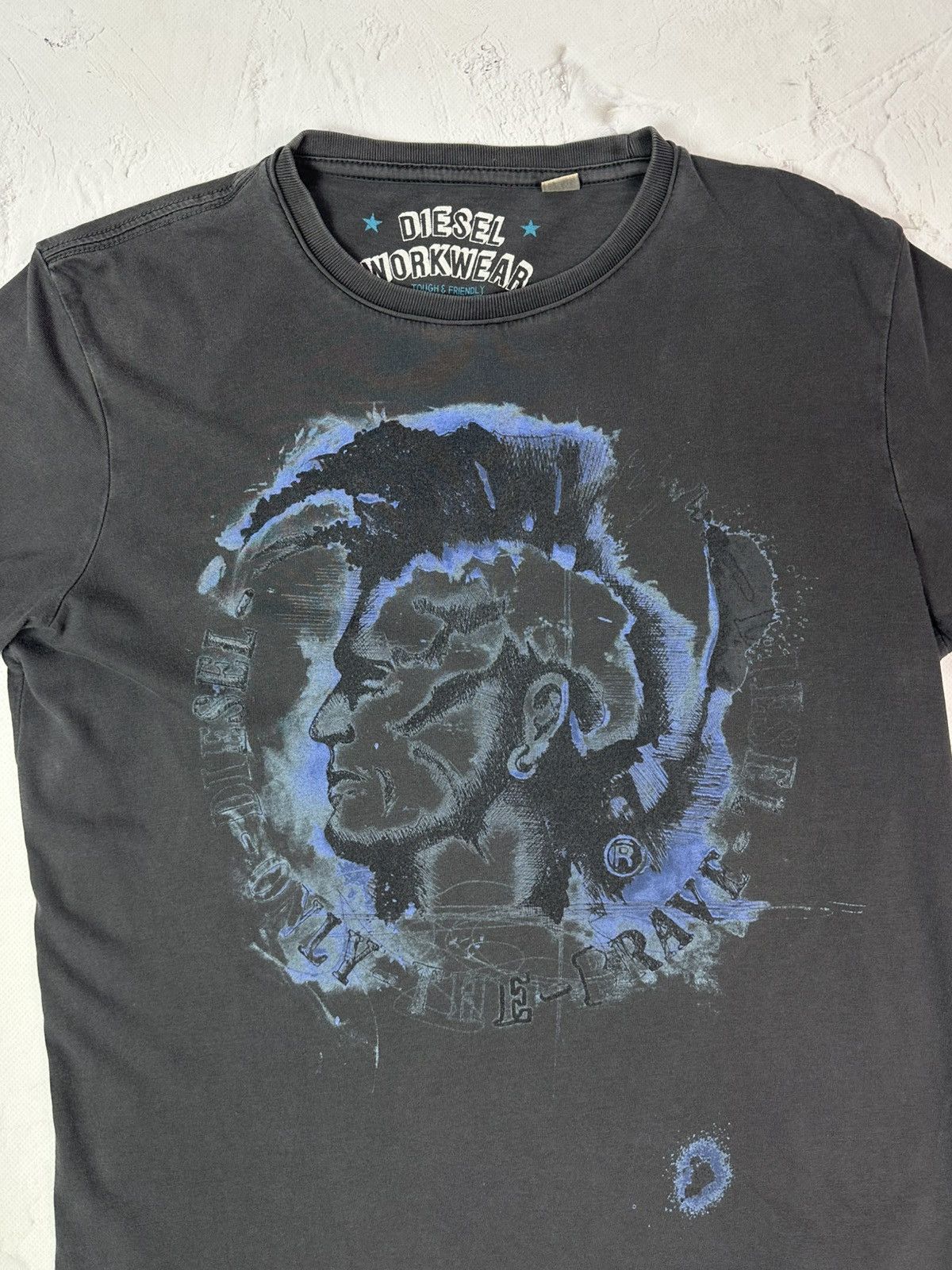 Diesel Vintage Diesel Punk Printed Short Sleeve T-shirt Size US S / EU 44-46 / 1 - 3 Thumbnail