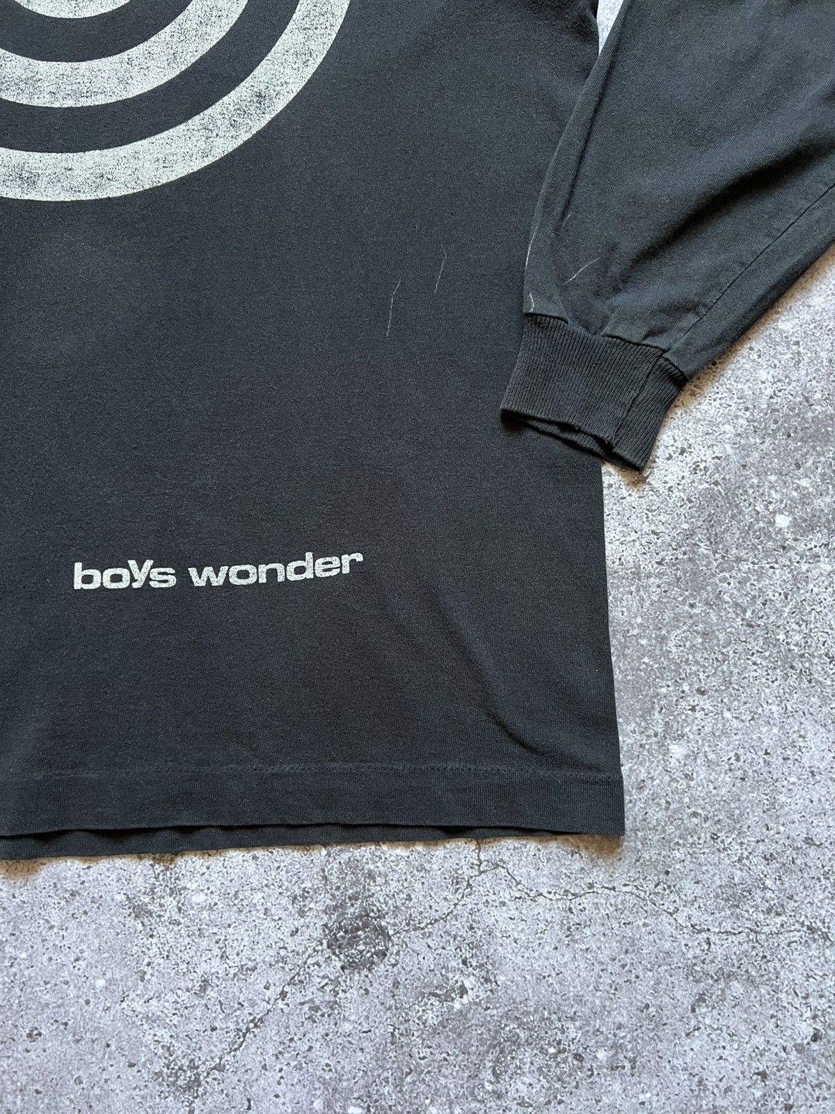 Band Tees × Vintage 80s Boys Wonder Long Sleeve Vintage Band Rare Size US XL / EU 56 / 4 - 4 Thumbnail