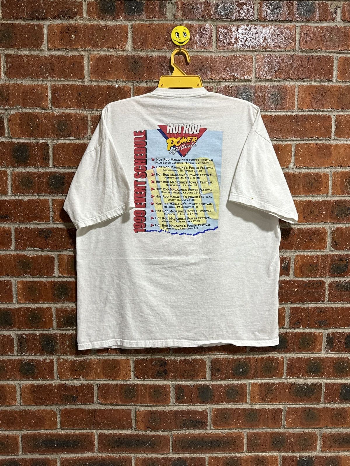 Jerzees Vintage Hot Rod Magazine’s Power Festival Faded Tee Size US XL / EU 56 / 4 - 9 Thumbnail