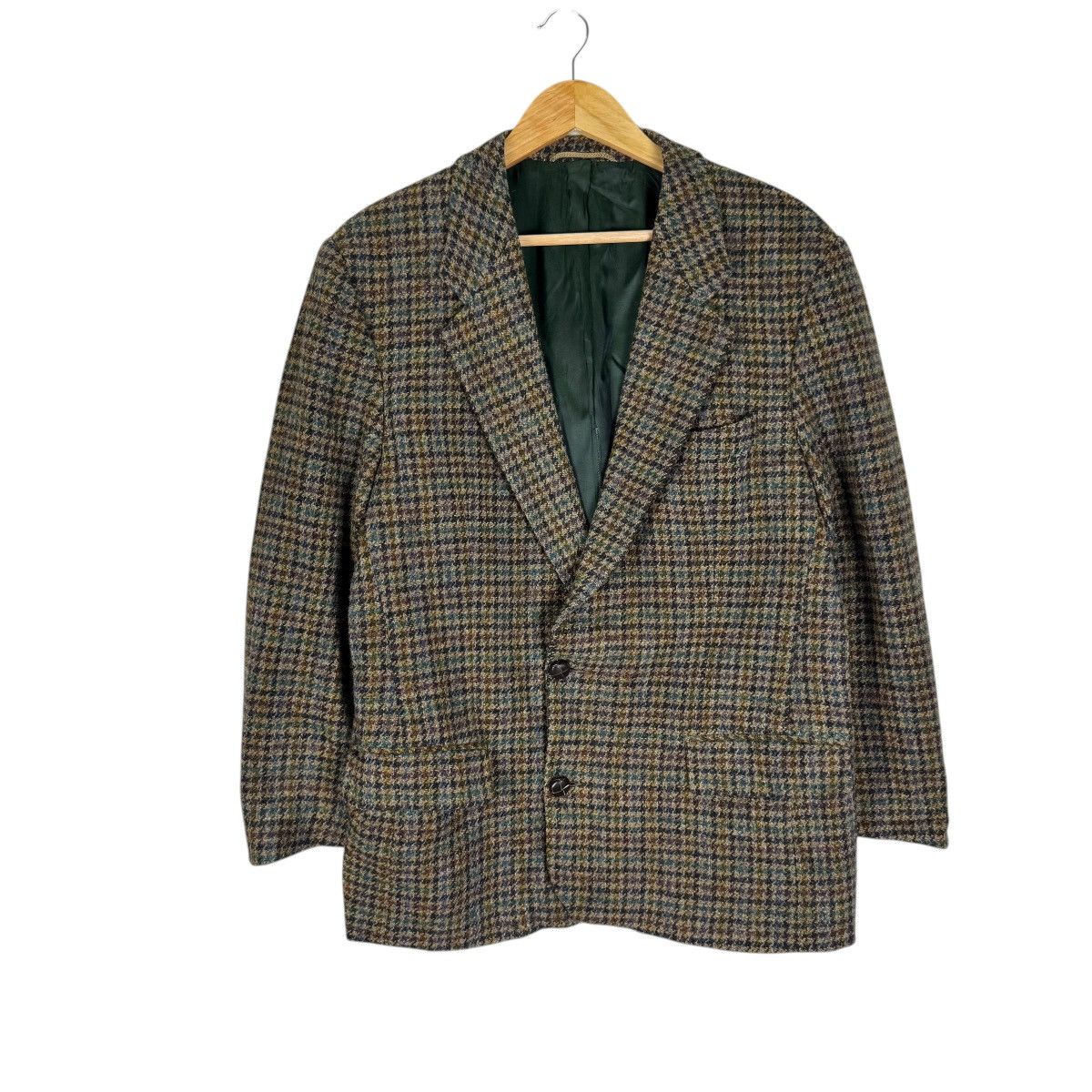Harris Tweed 🌟HARRIS TWEED X PHILLIP HERRINGBONE BLAZER COAT Size US M / EU 48-50 / 2 - 3 Thumbnail