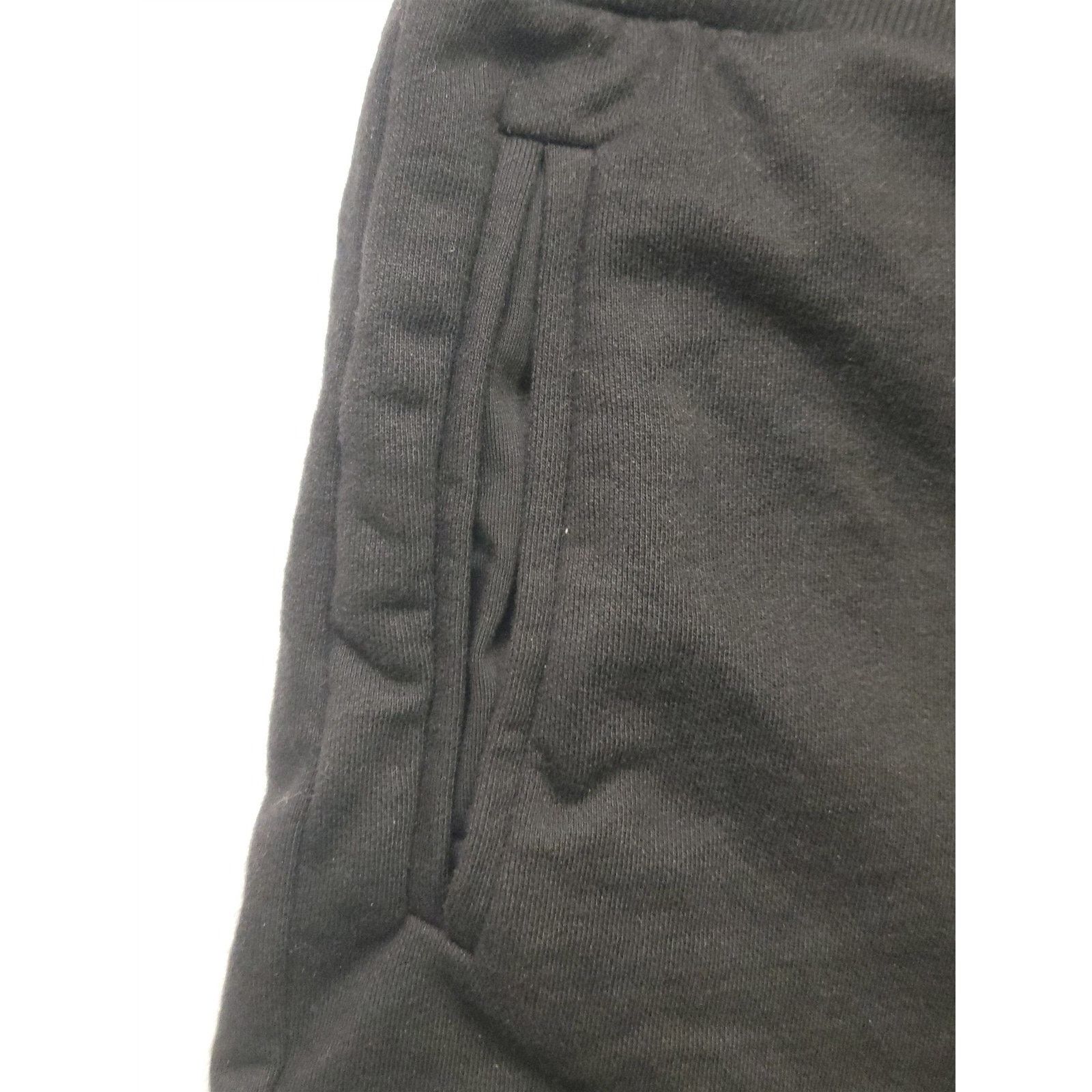 The Unbranded Brand Women Black Medium Fleece Shorts I Just Can't Stop Finessin Size 28" / US 6 / IT 42 - 5 Thumbnail