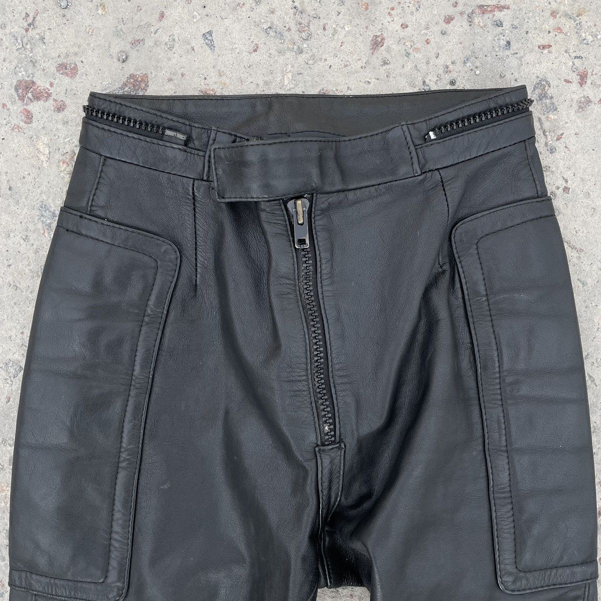 Vintage Vintage Moto Leather Pants 36 Size 90s Y2K Japan Hype Size 36" / US 14 / IT 50 - 4 Thumbnail