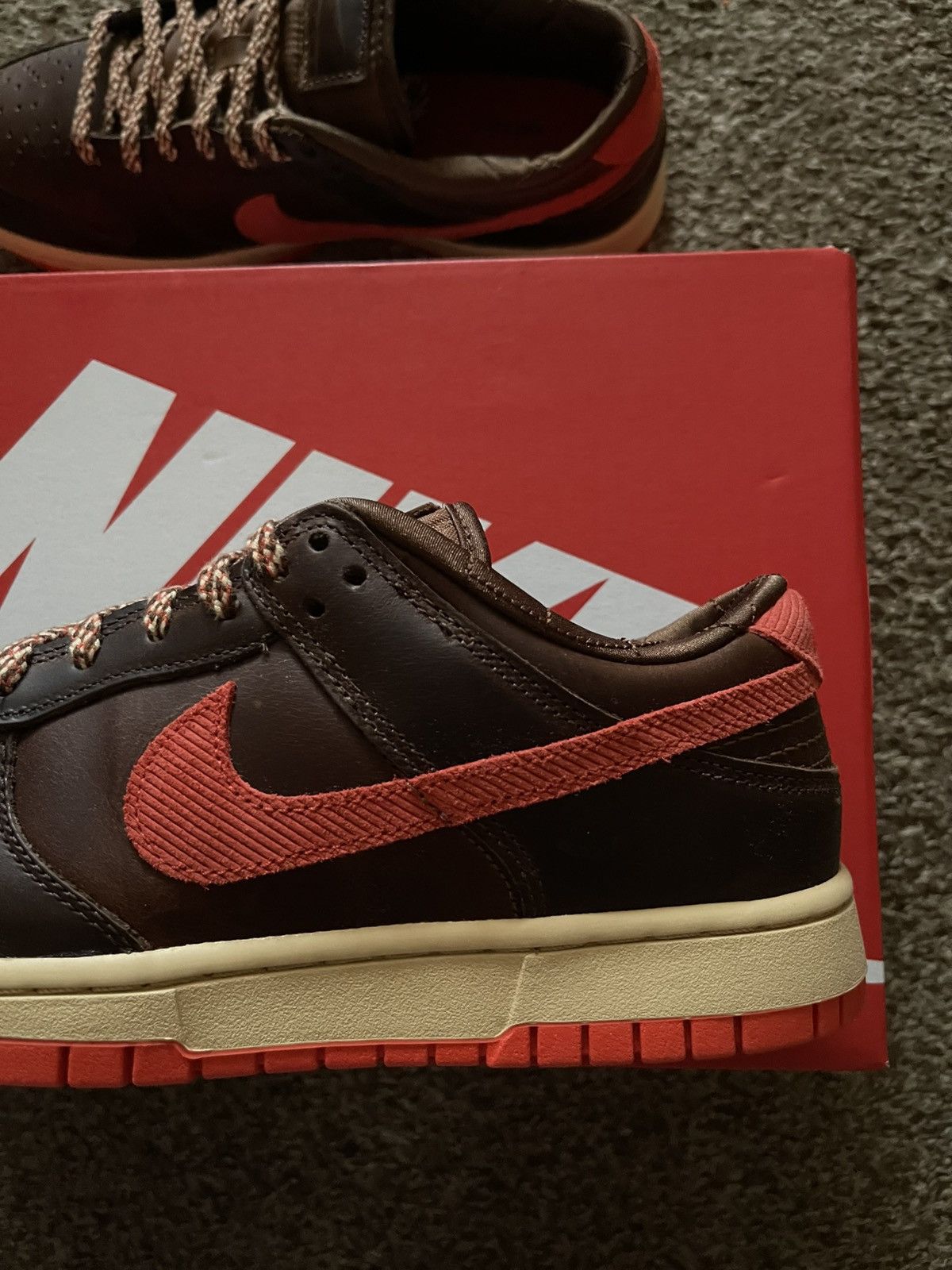 Nike *New* Nike Dunk Low Retro Light British Tan Size US 11 / EU 44 - 5 Thumbnail