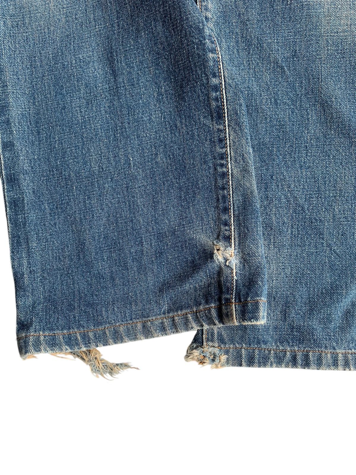 Japanese Brand × Kapital × Vintage Vintage Edwin 505X Mudwash Selvedge Distressed Denim Size US 29 - 19 Thumbnail