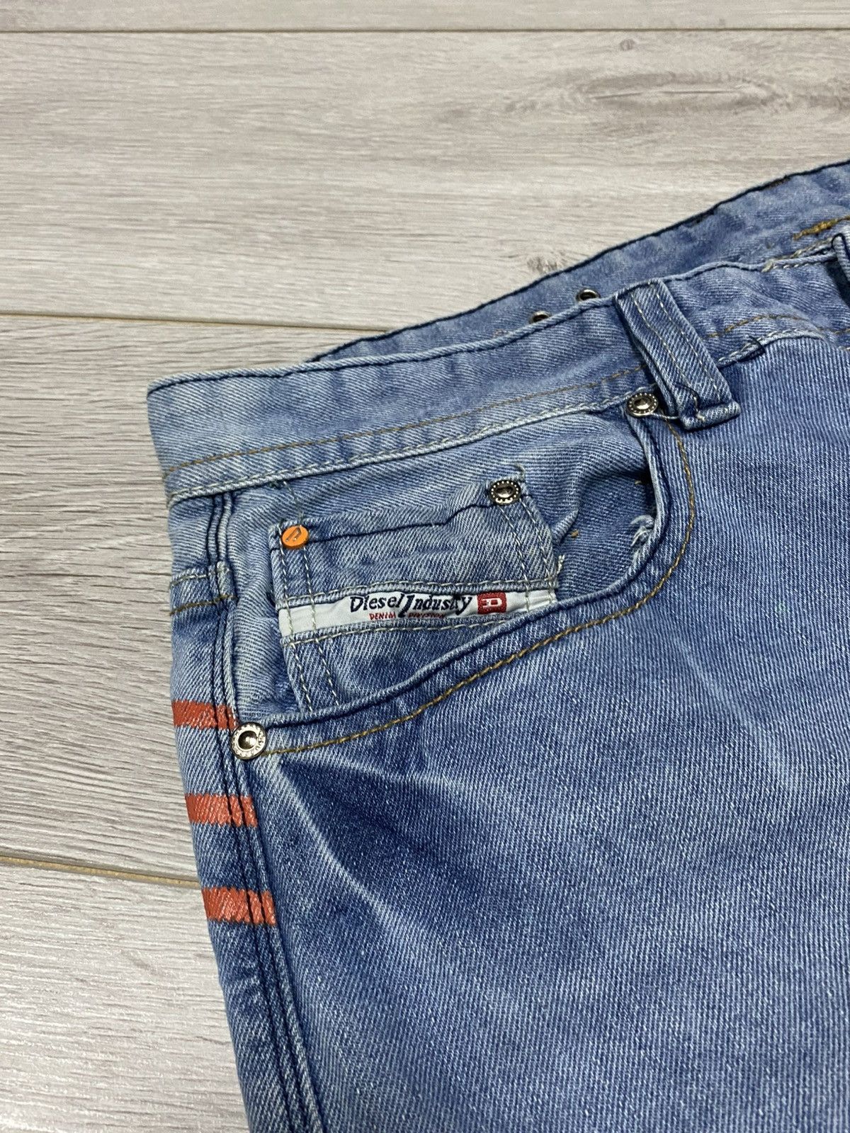 Diesel Diesel x Adidas vintage Italy jeans three stripes selvedge Size US 34 / EU 50 - 5 Thumbnail