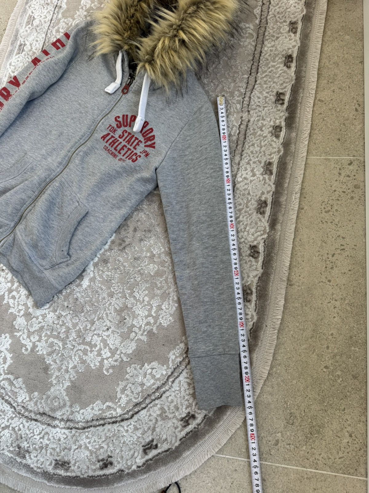 Superdry Vtg Y2K If6was9 LGB Goa Vibe Superdry Japan fur zip Hood Size S / US 4 / IT 40 - 8 Thumbnail