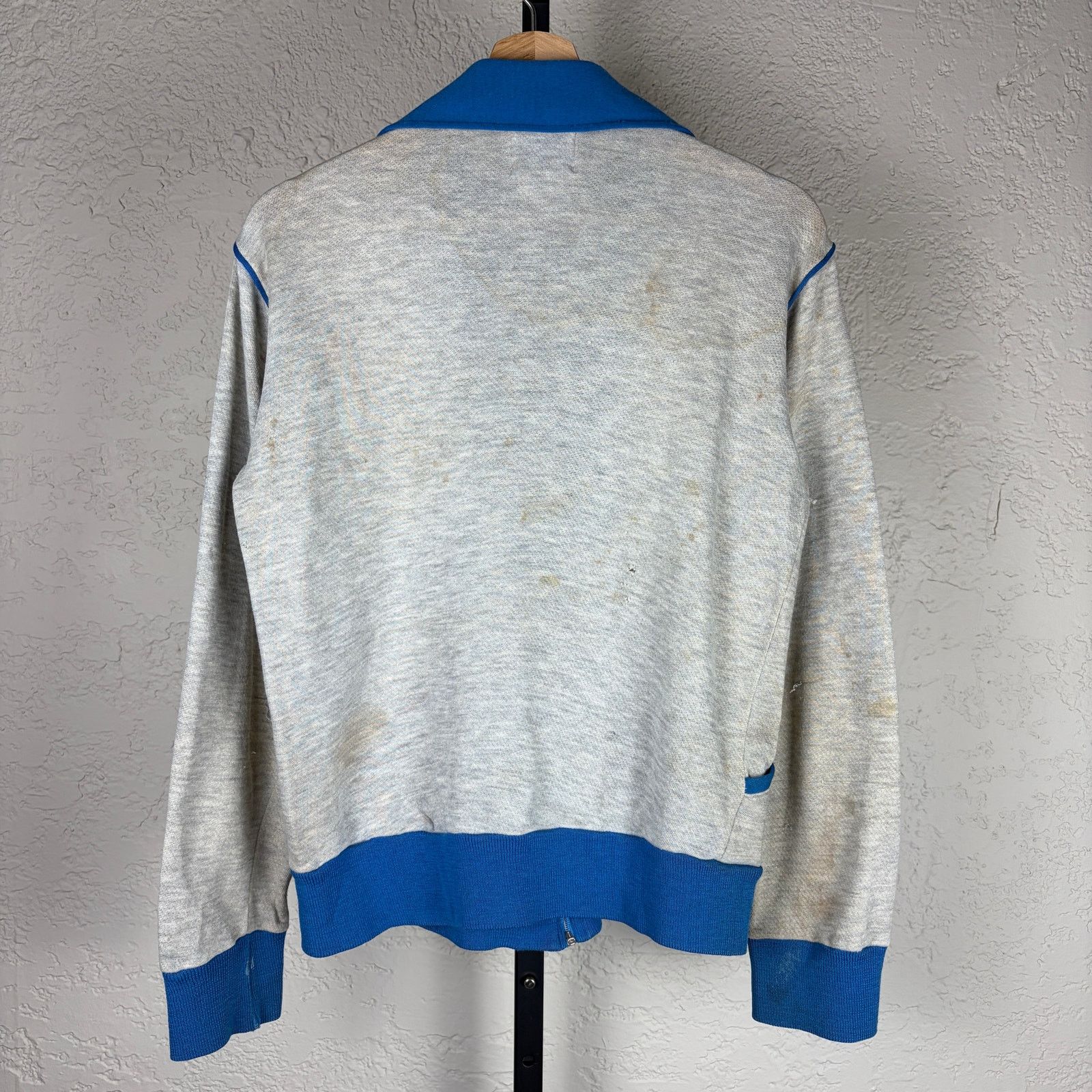 Nike Vintage 1970s Nike Orange Swoosh Small Tracksuit Jacket Size US S / EU 44-46 / 1 - 7 Thumbnail