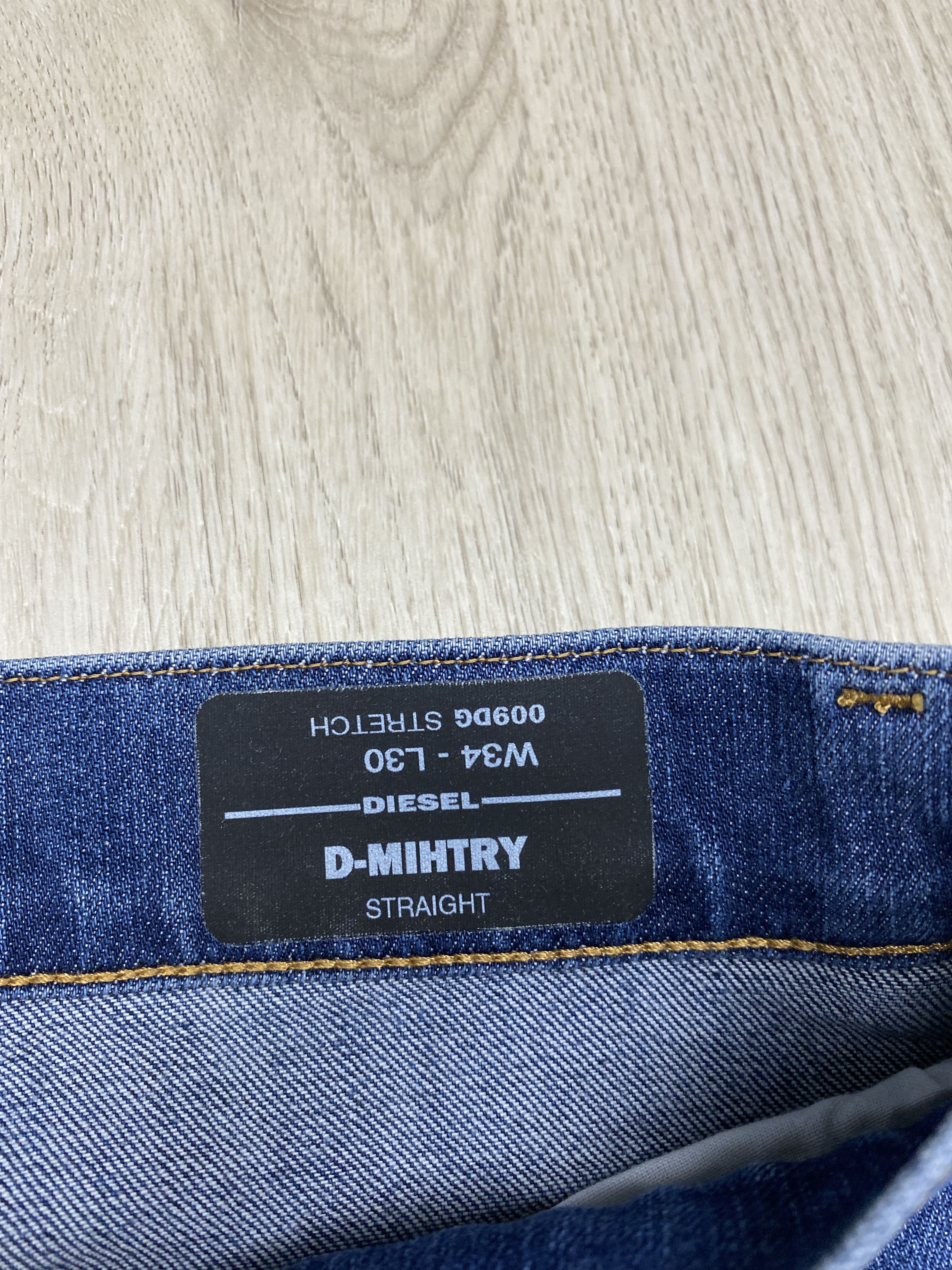 Diesel Diesel D-Mihtry Vintage Mens Denim Pants Jeans Size US 34 / EU 50 - 4 Thumbnail
