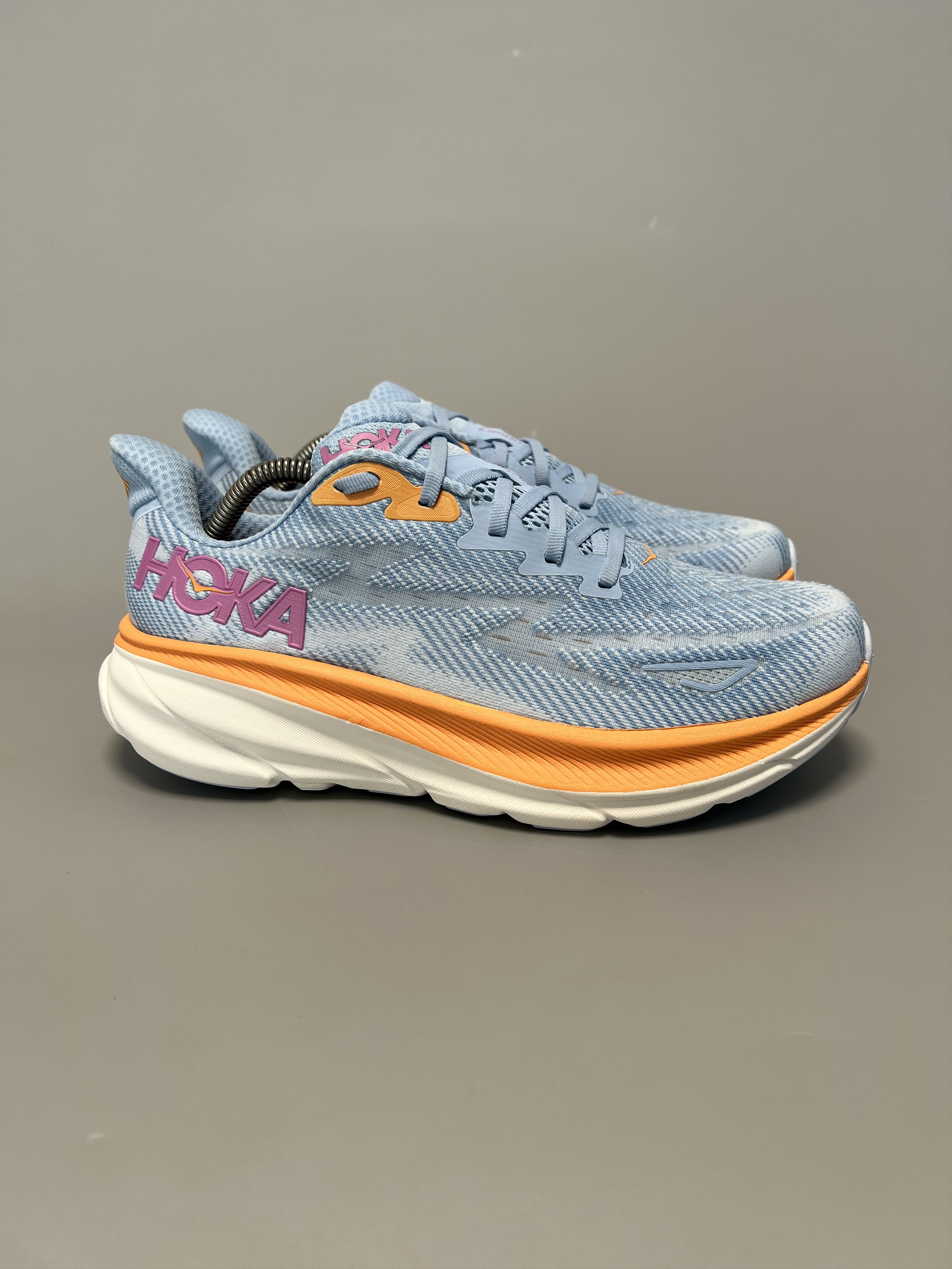 Hoka 9D Hoka One One Clifton 9 Wide Running Shoes Walking Gym Size US 9 / IT 39 - 2 Thumbnail