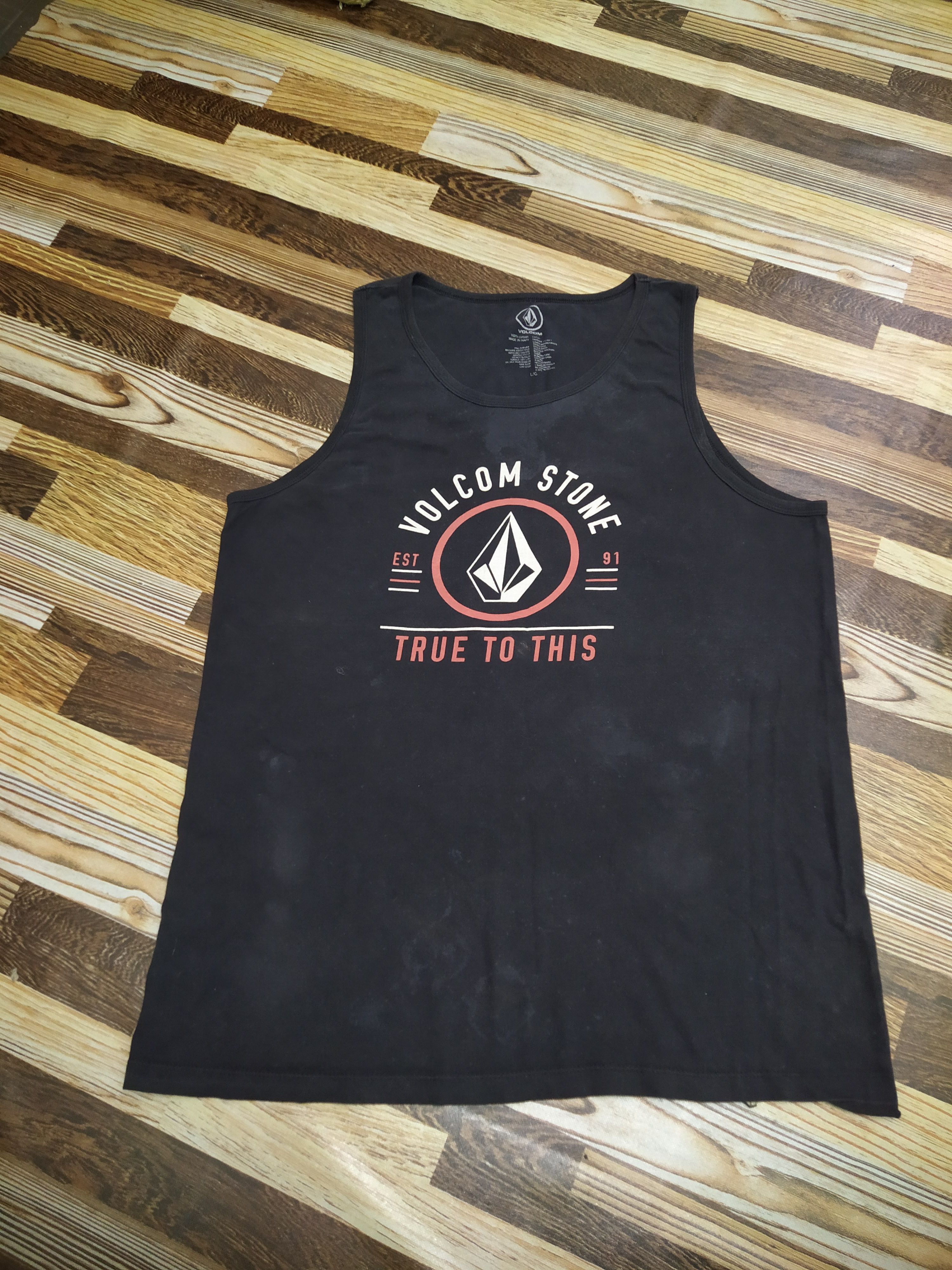 Volcom Volcom Stone "True To This" Graphic Tank Top Size US L / EU 52-54 / 3 - 3 Thumbnail