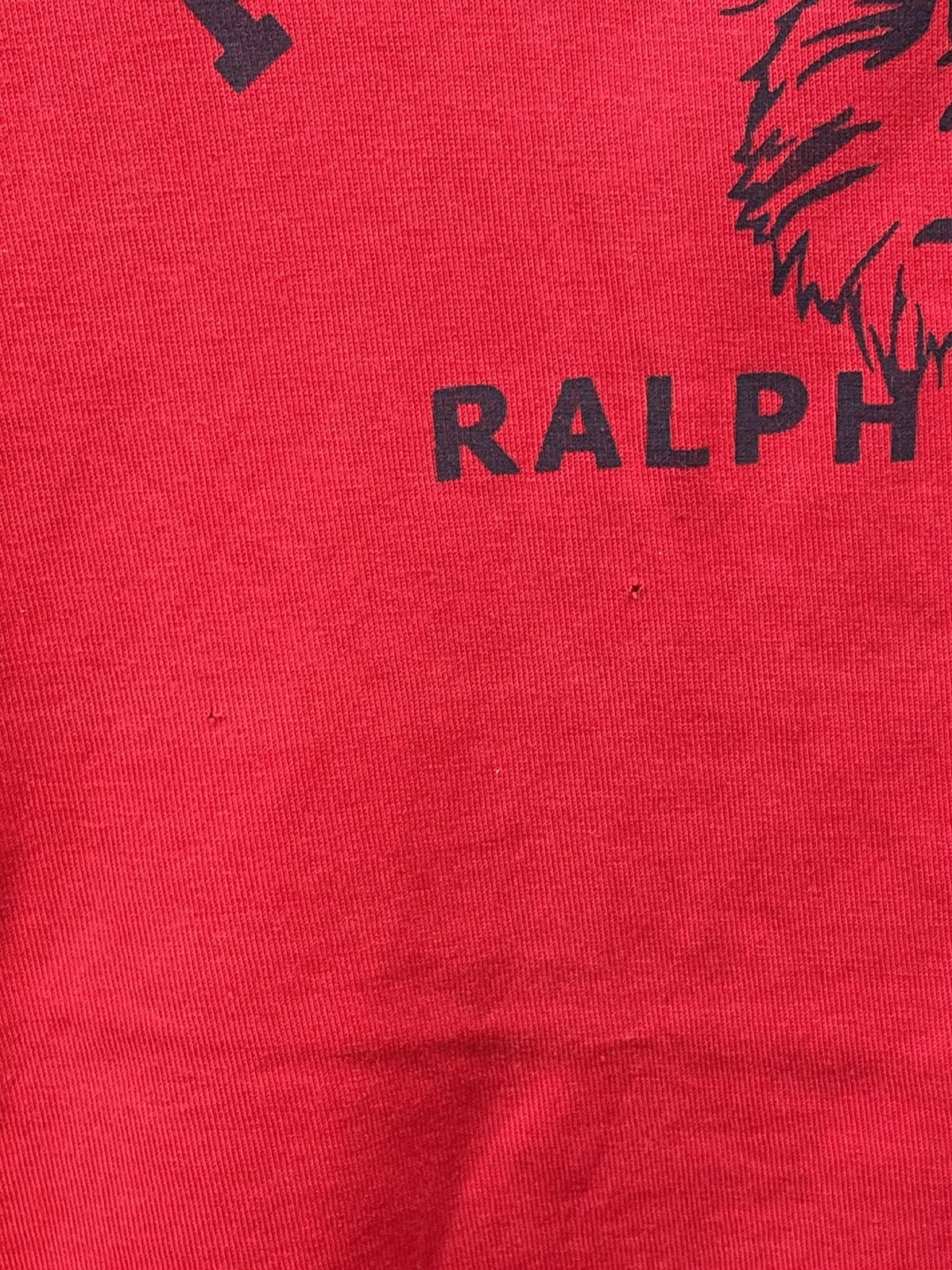 Polo Ralph Lauren Vintage 90s Polo Jeans Ralph Lauren Spellout Wolf Graphic T Size US L / EU 52-54 / 3 - 5 Thumbnail